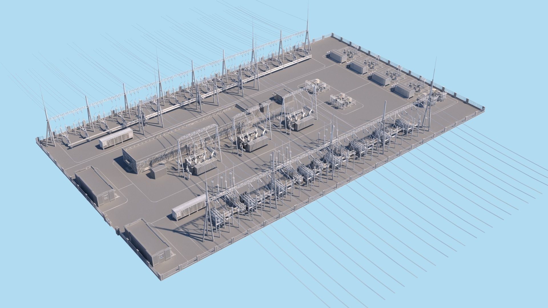 Substation 3D model_18