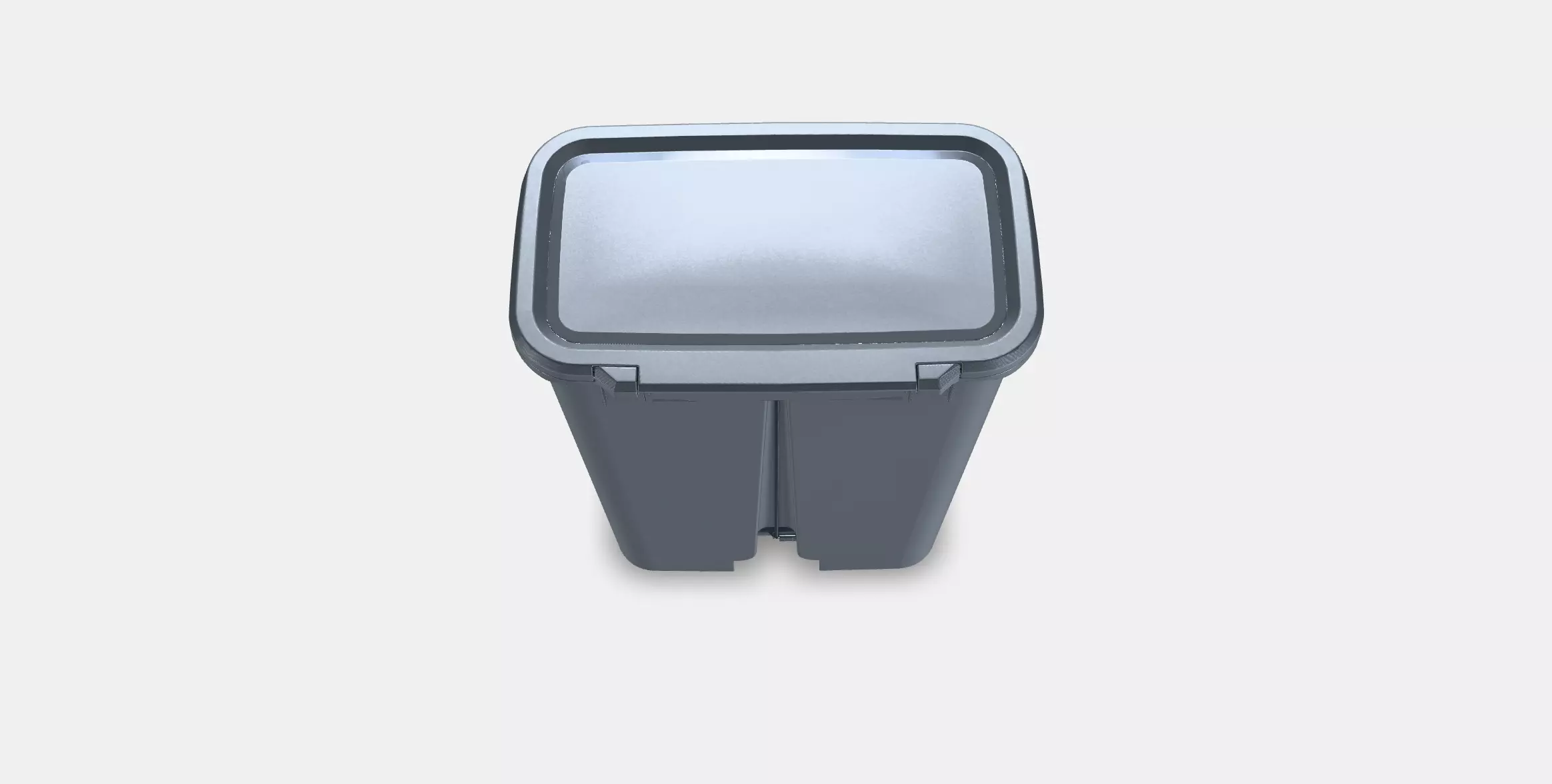 KNOCKLA Pedal bin 1 Low-poly 3D model