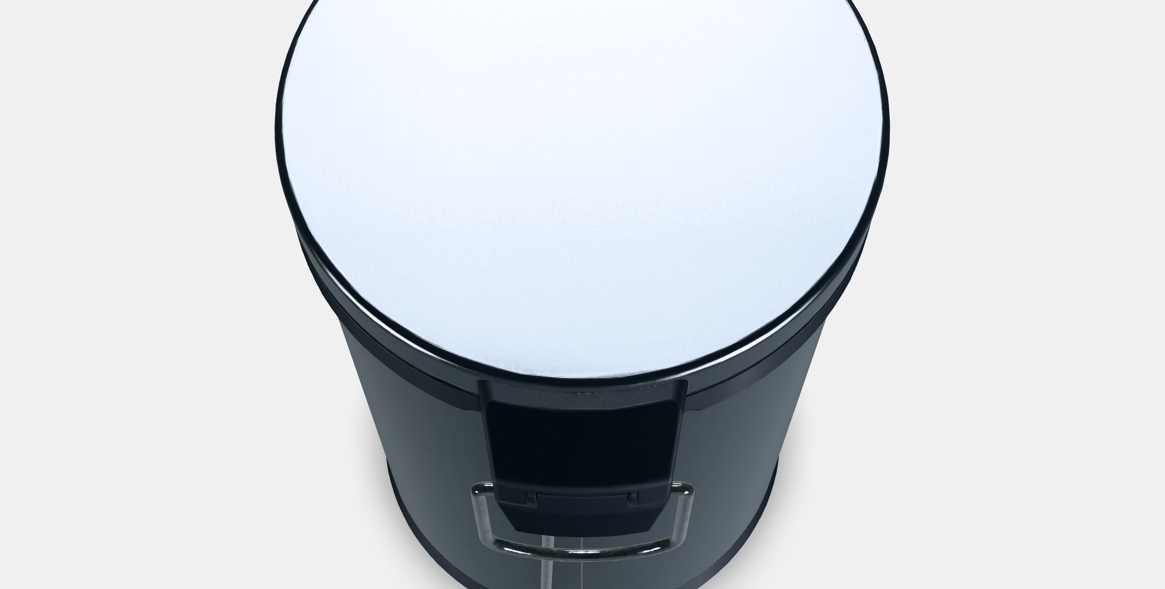 SNORPA Pedal bin 1 Low-poly 3D model_2
