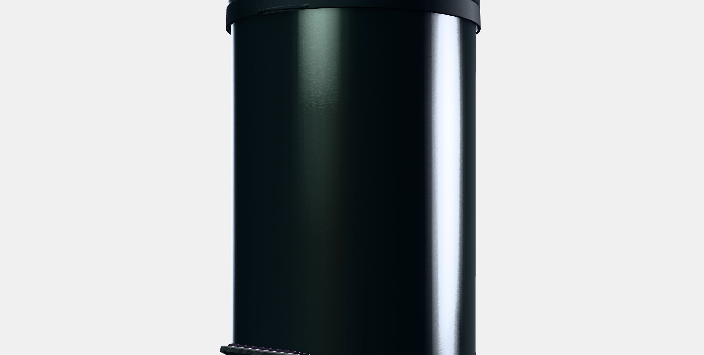 SNORPA Pedal bin 1 Low-poly 3D model_13