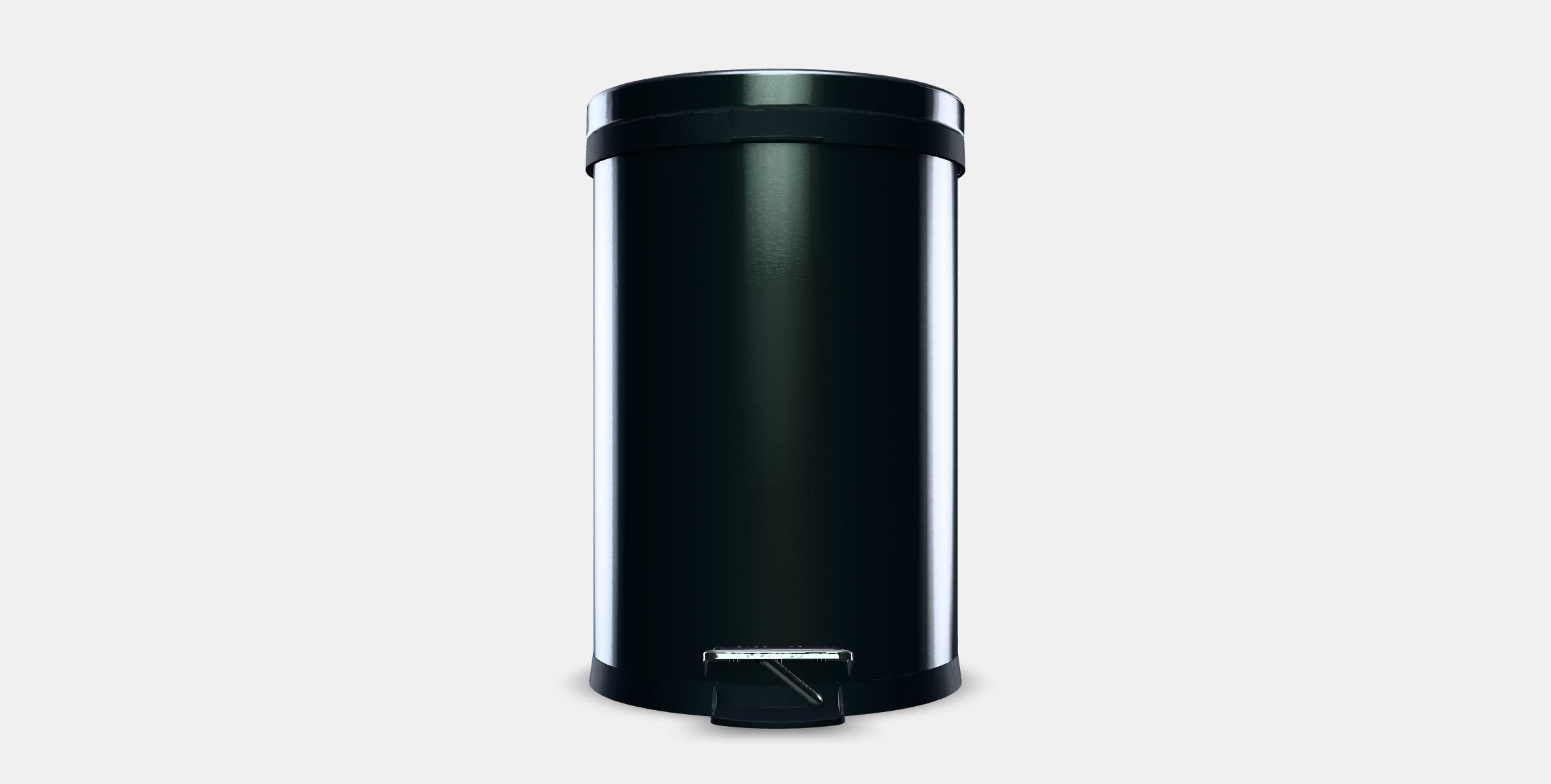 SNORPA Pedal bin 1 Low-poly 3D model_9