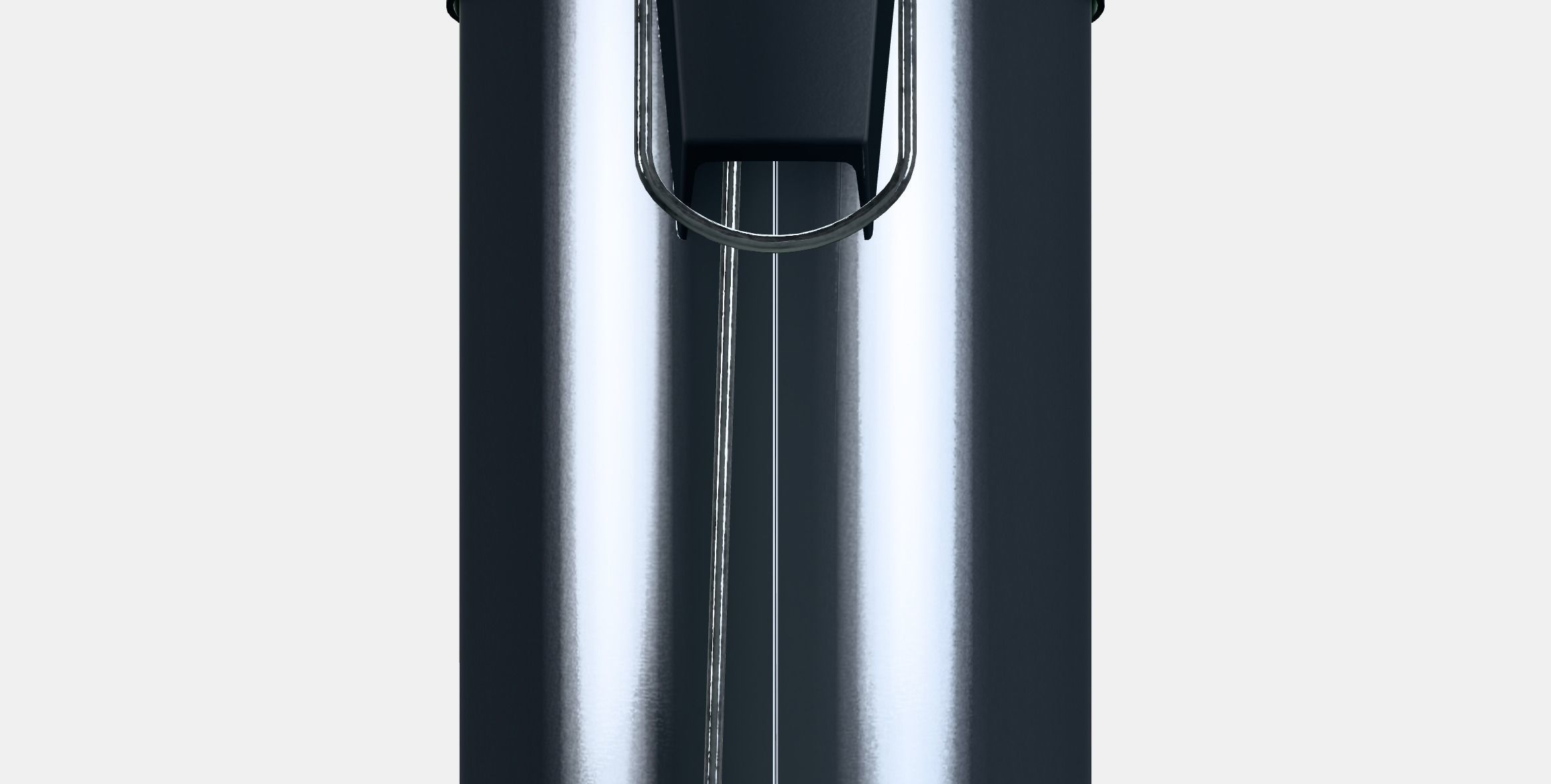 SNORPA Pedal bin 1 Low-poly 3D model_15