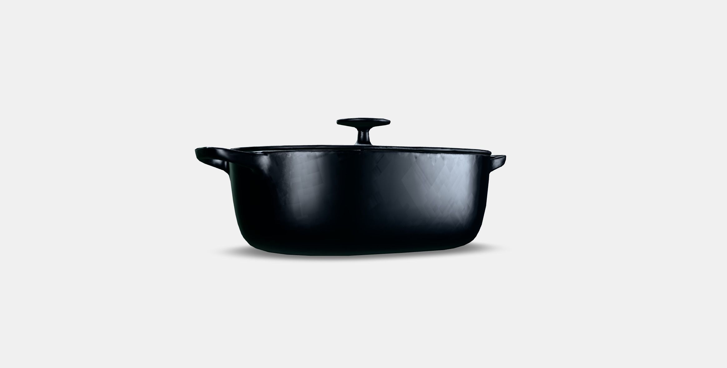 VARDAGEN Casserole with lid 1 Low-poly 3D model_16