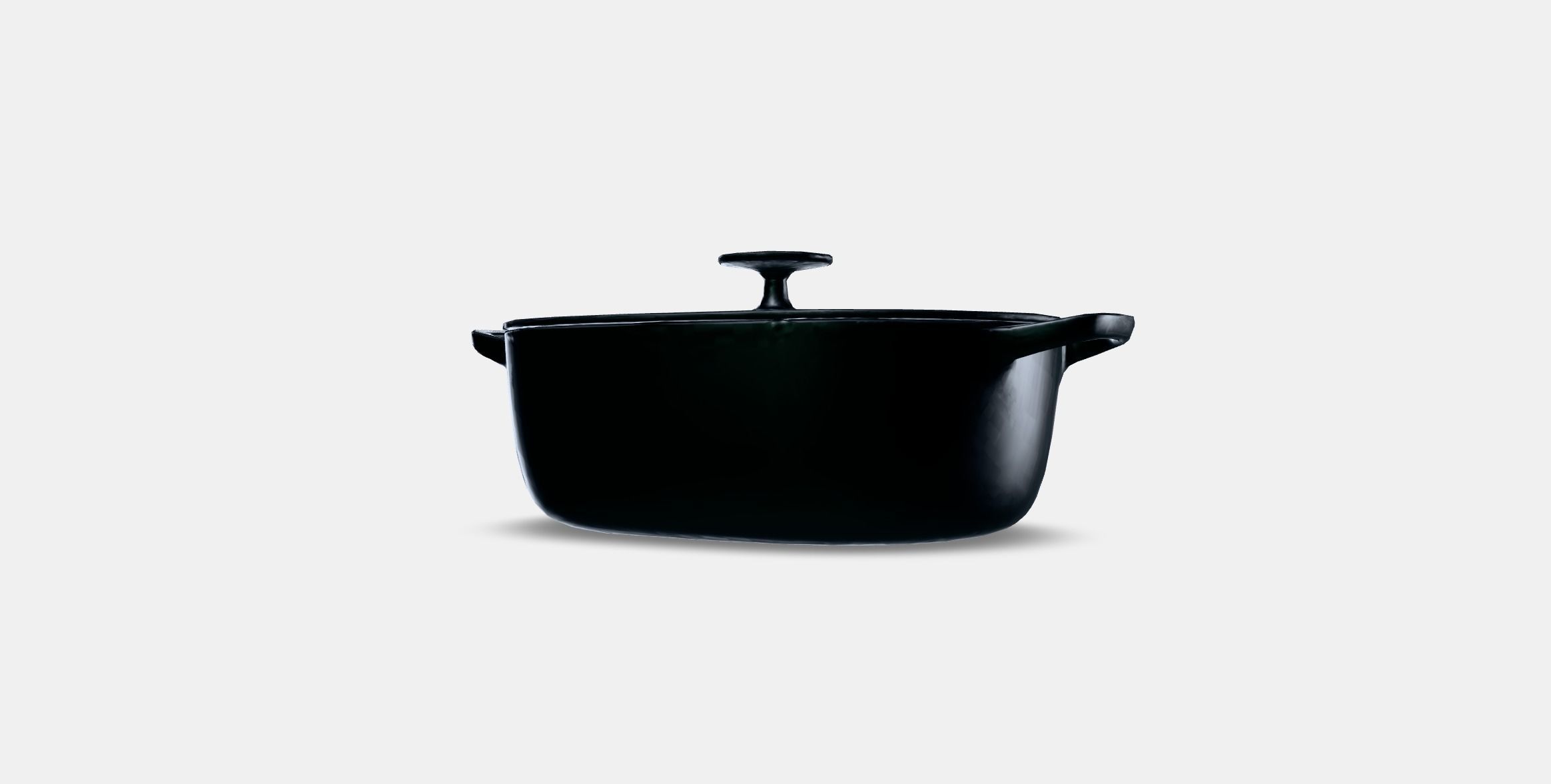 VARDAGEN Casserole with lid 1 Low-poly 3D model_12
