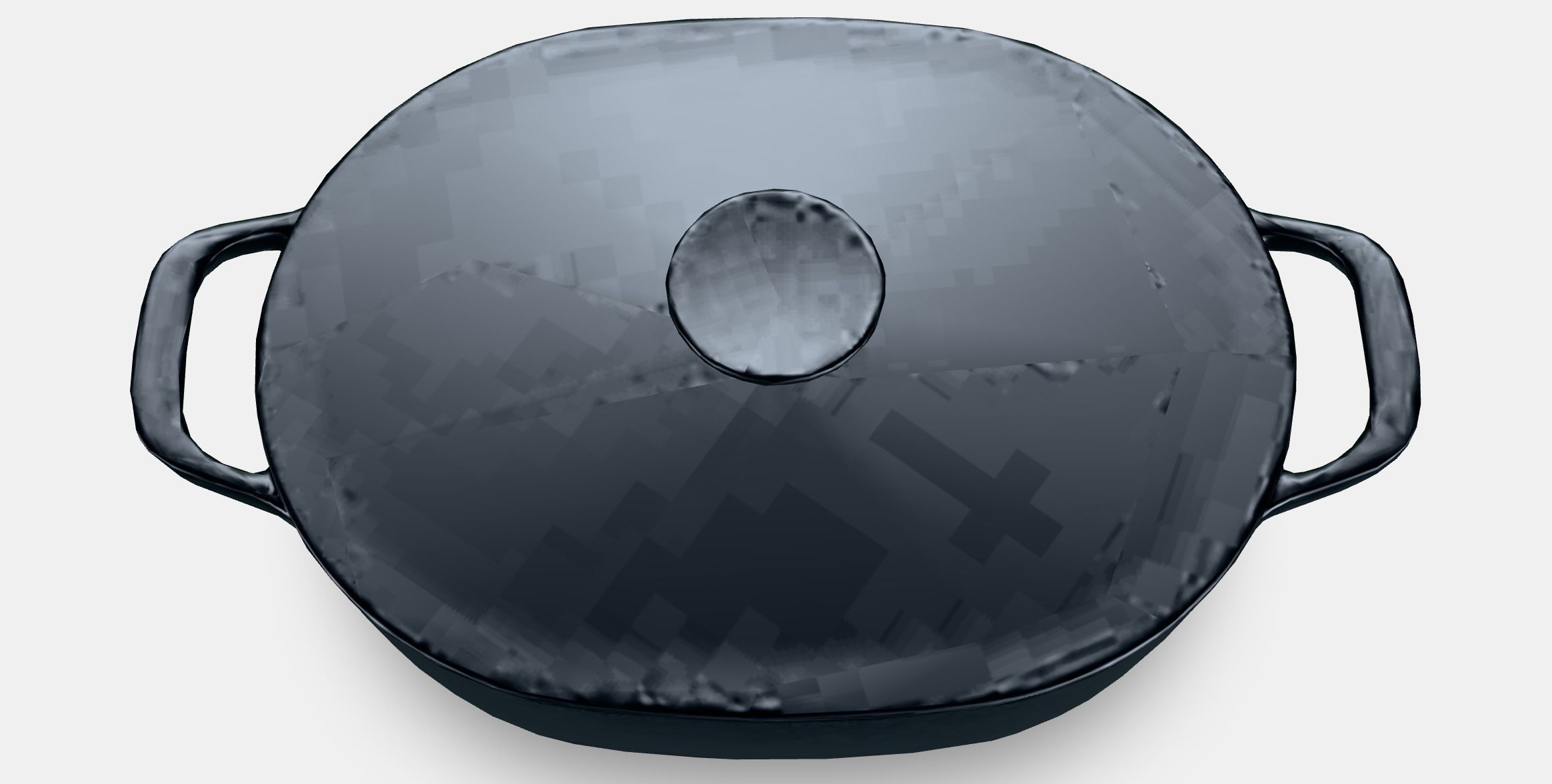 VARDAGEN Casserole with lid 1 Low-poly 3D model_3