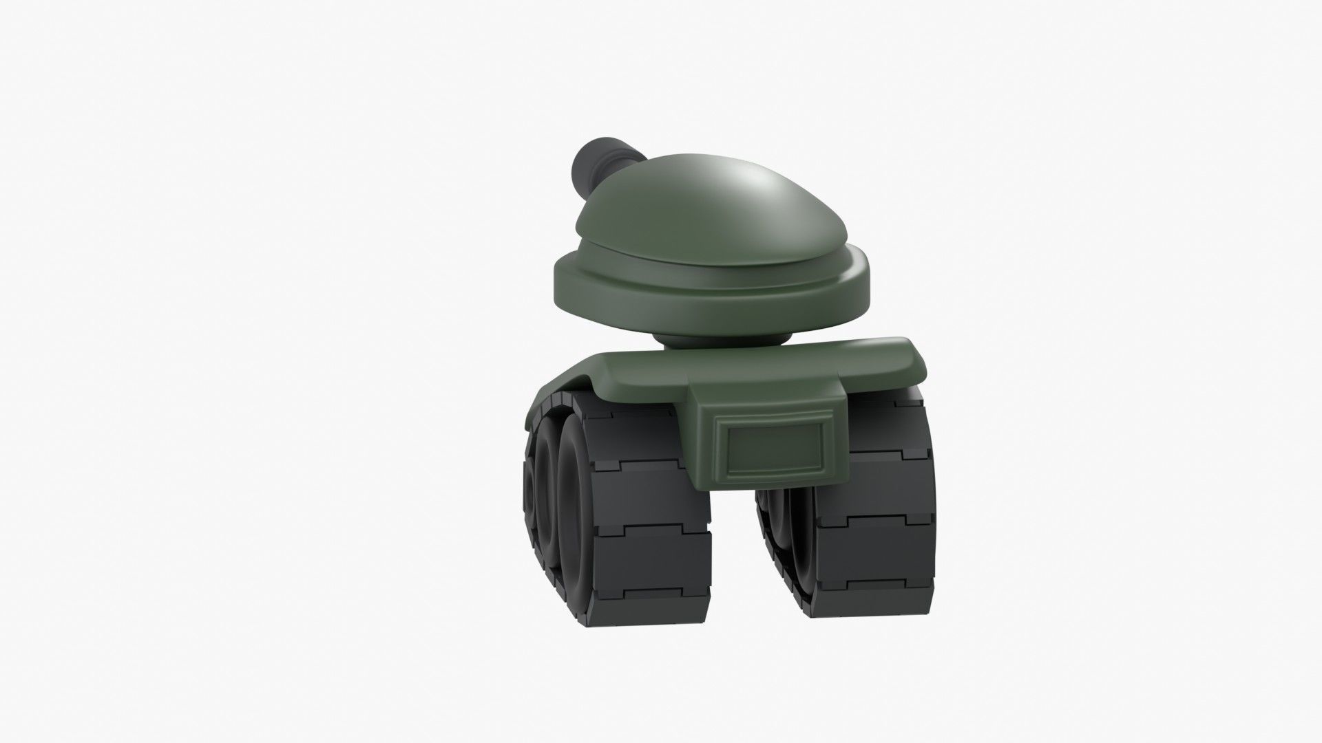 Army Tank 3D Illustration 3D model_12