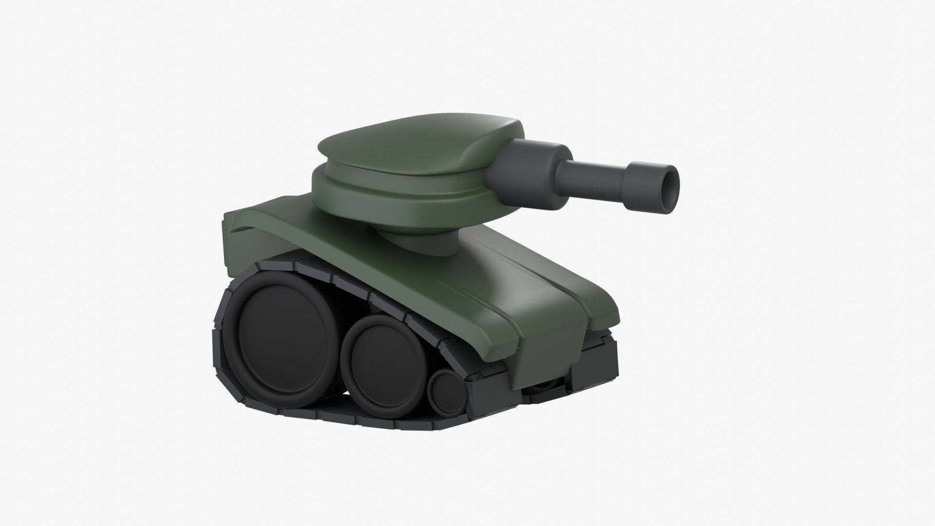 Army Tank 3D Illustration 3D model_19