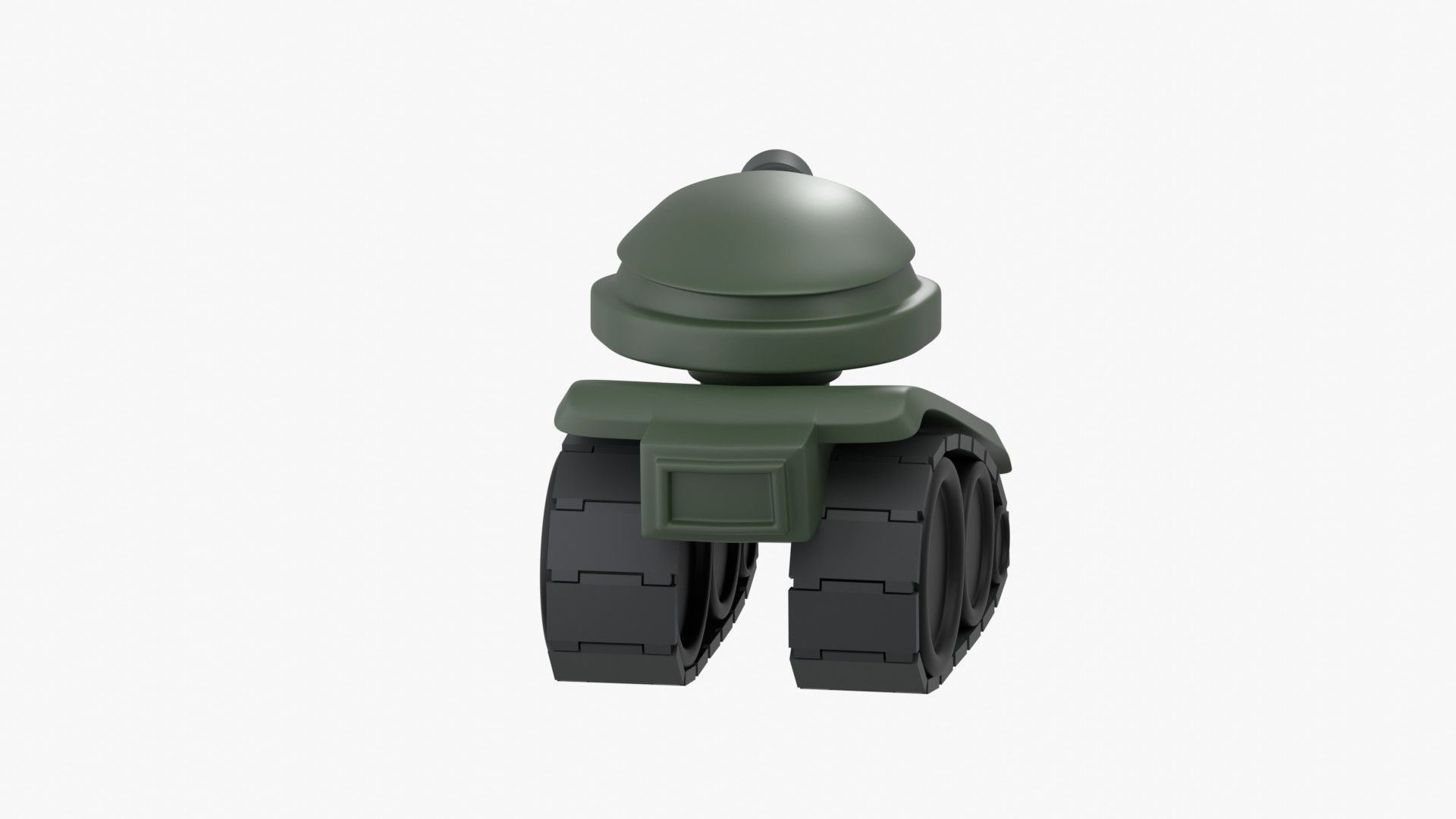 Army Tank 3D Illustration 3D model_13