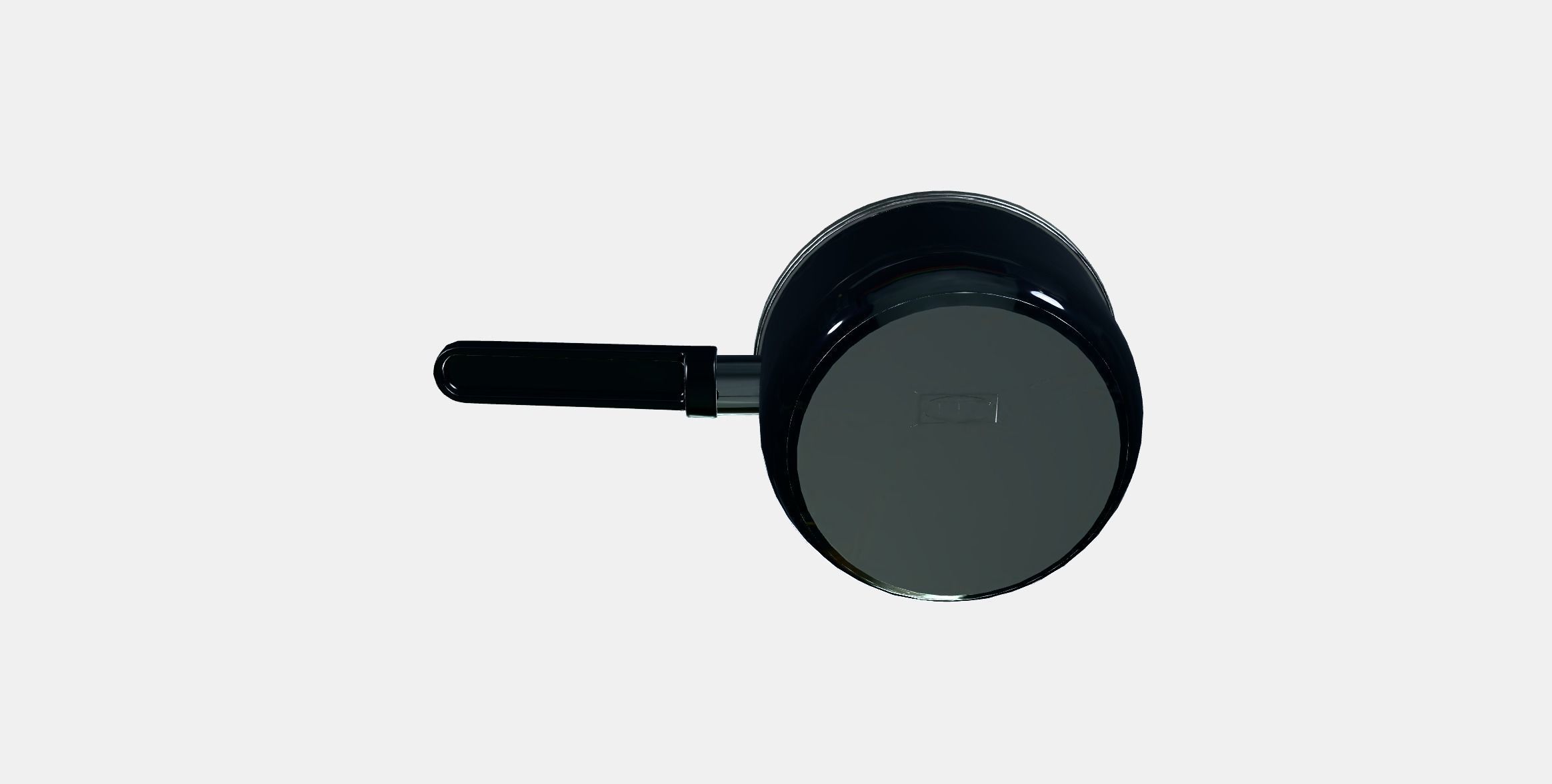 MIDDAGSMAT Saucepan with lid Low-poly 3D model_7
