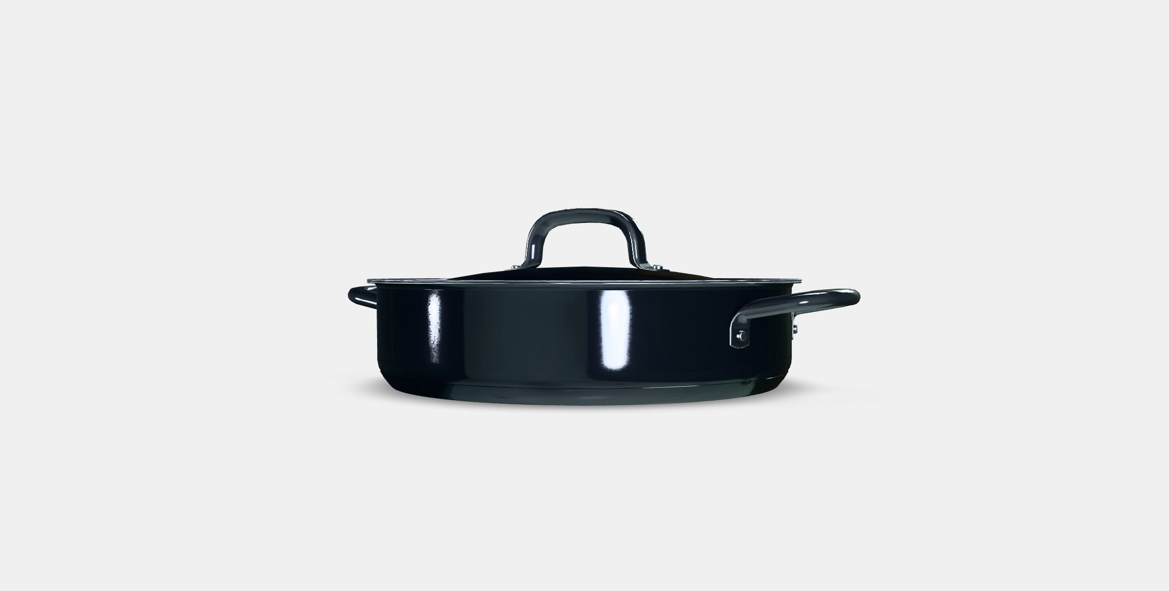 IKEA 365 Saute pan Low-poly 3D model_5
