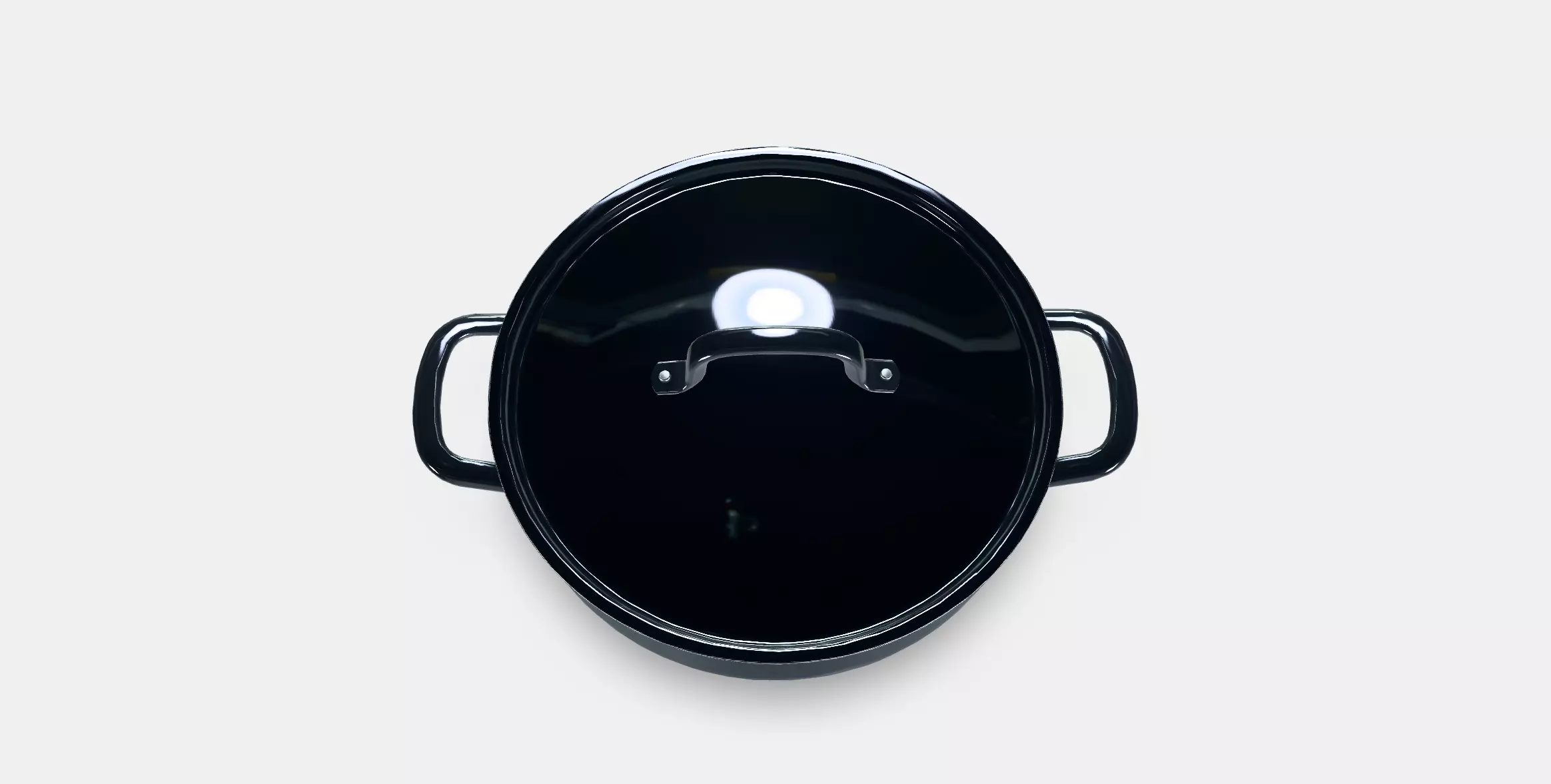 IKEA 365 Saute pan Low-poly 3D model_0