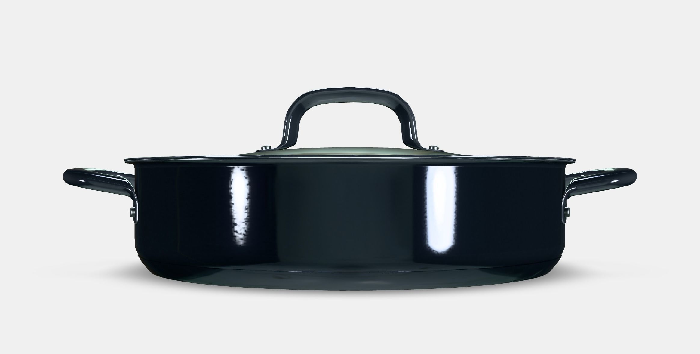 IKEA 365 Saute pan Low-poly 3D model_15