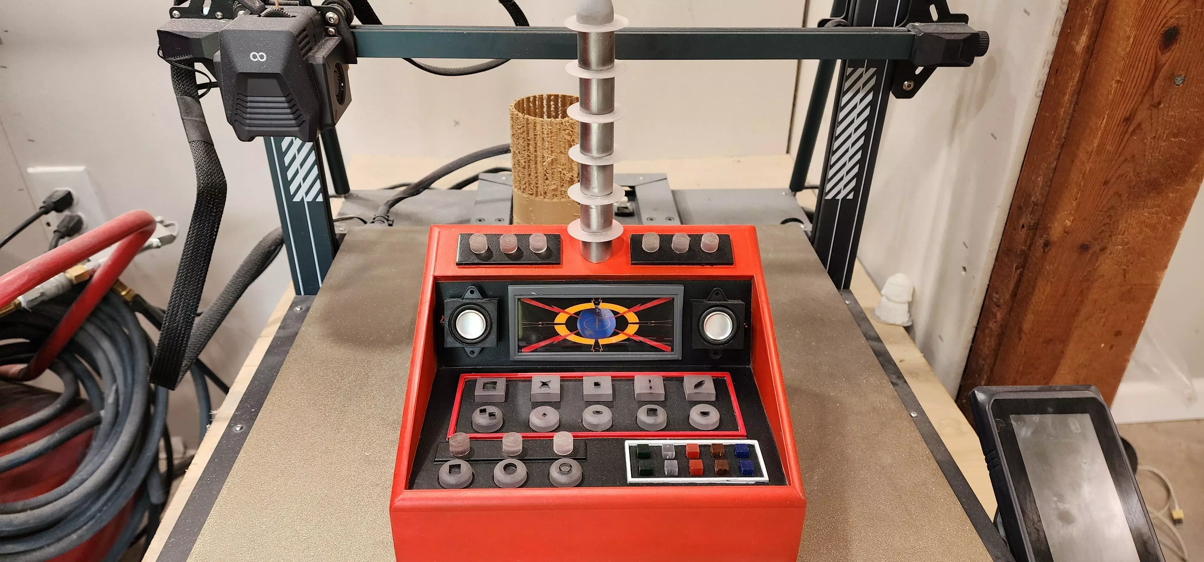 Flash Gordon War Rocket Ajax Display Base 3D print model