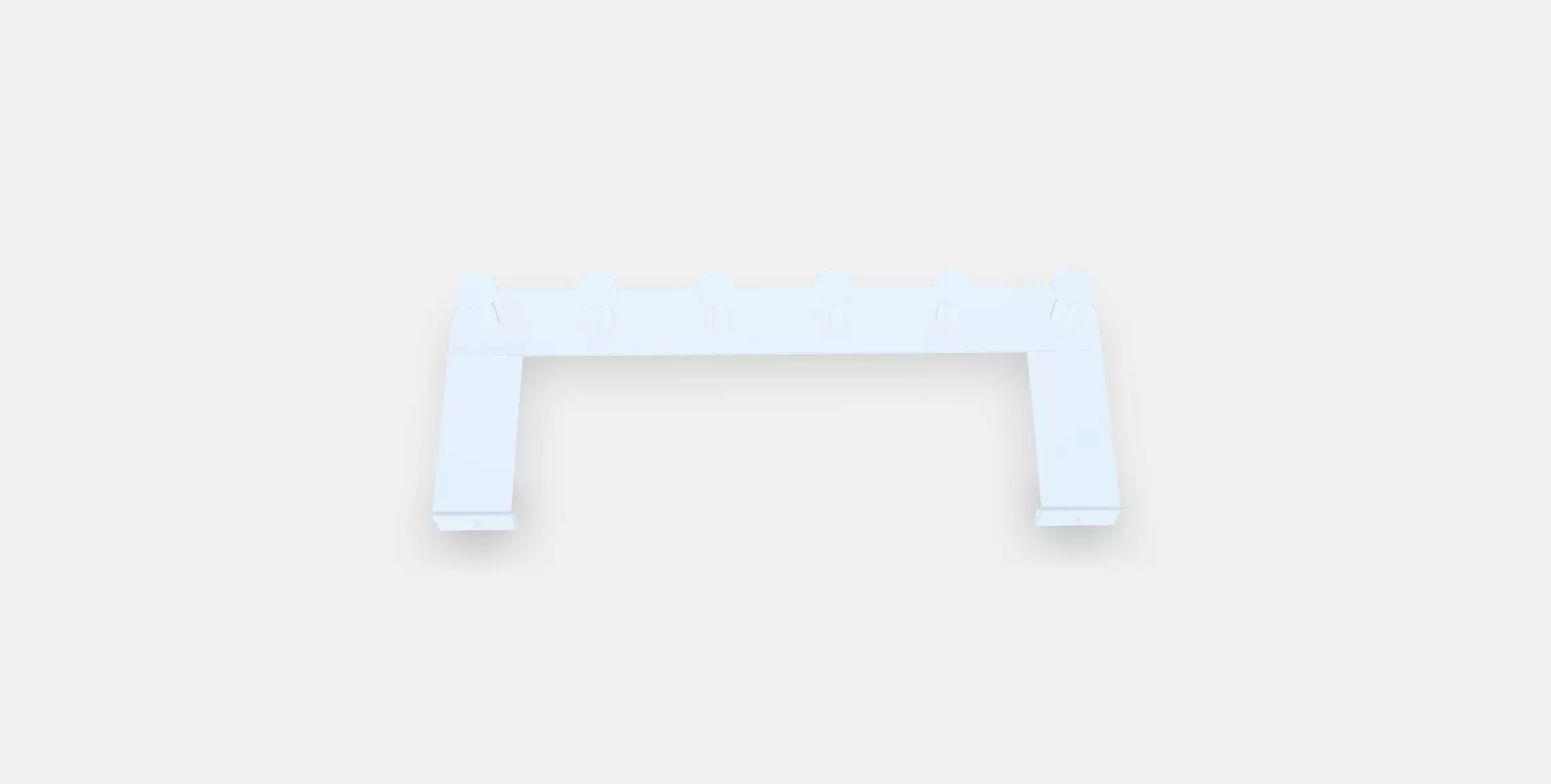 ENUDDEN Hanger for door Low-poly 3D model_0
