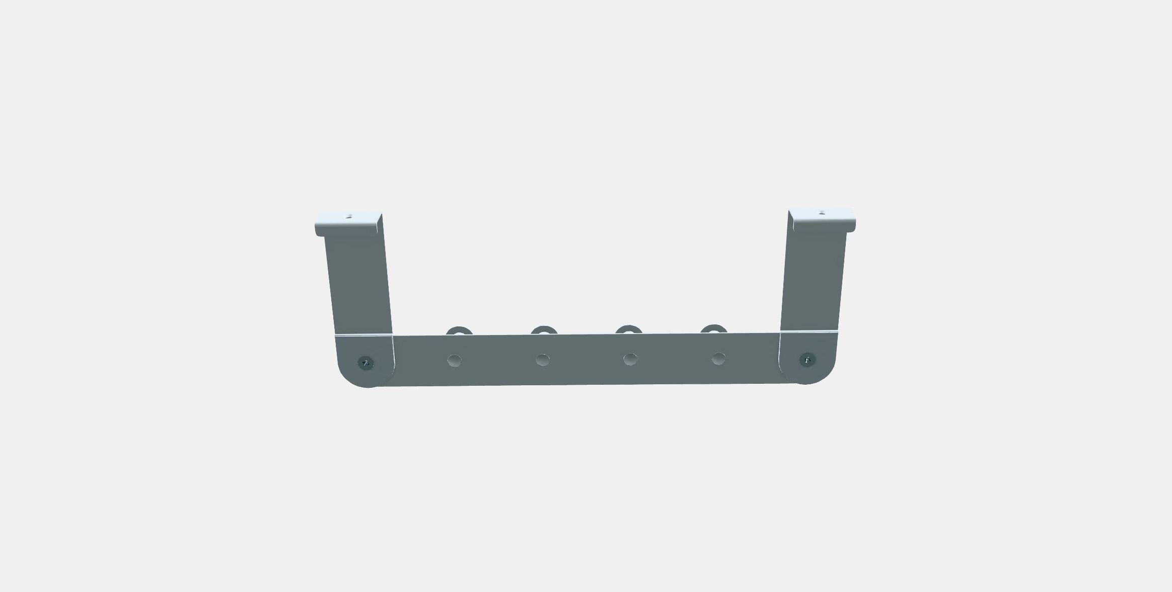 ENUDDEN Hanger for door Low-poly 3D model_7