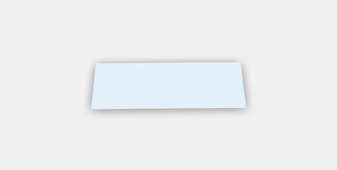 BURHULT Shelf Low-poly 3D model