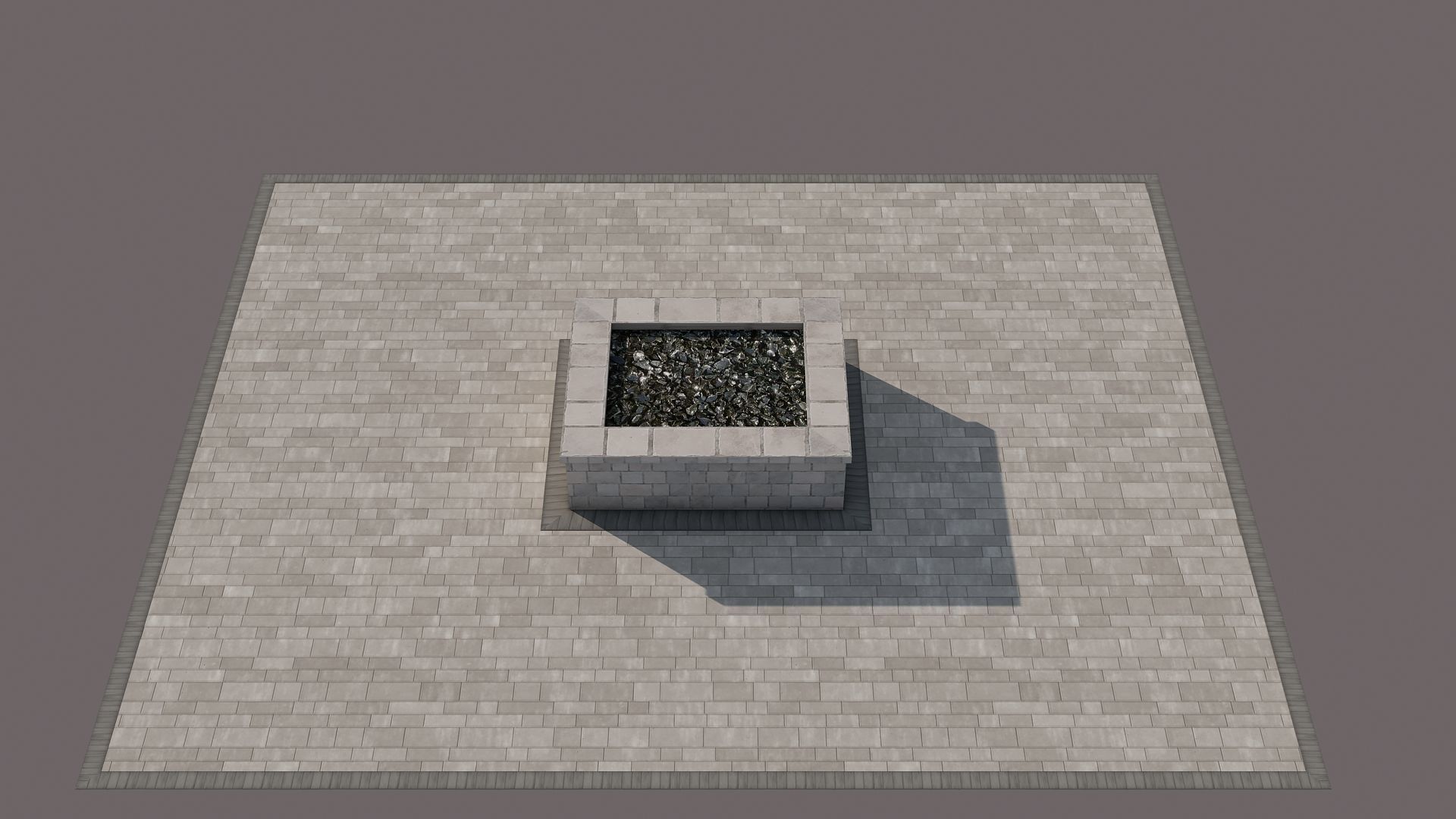 Stone Bonfires 3D model_8