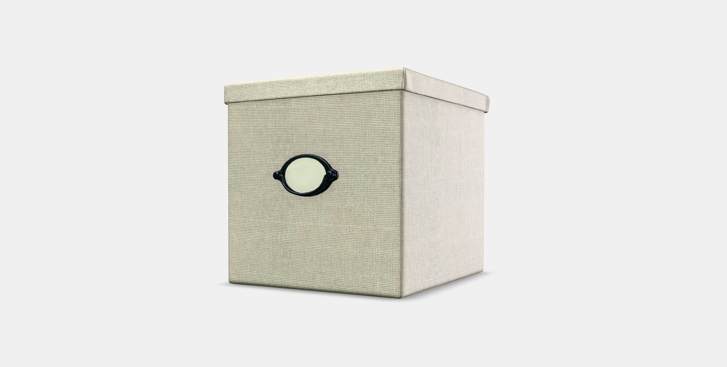 KVARNVIK Storage box with lid 1 Low-poly 3D model_11