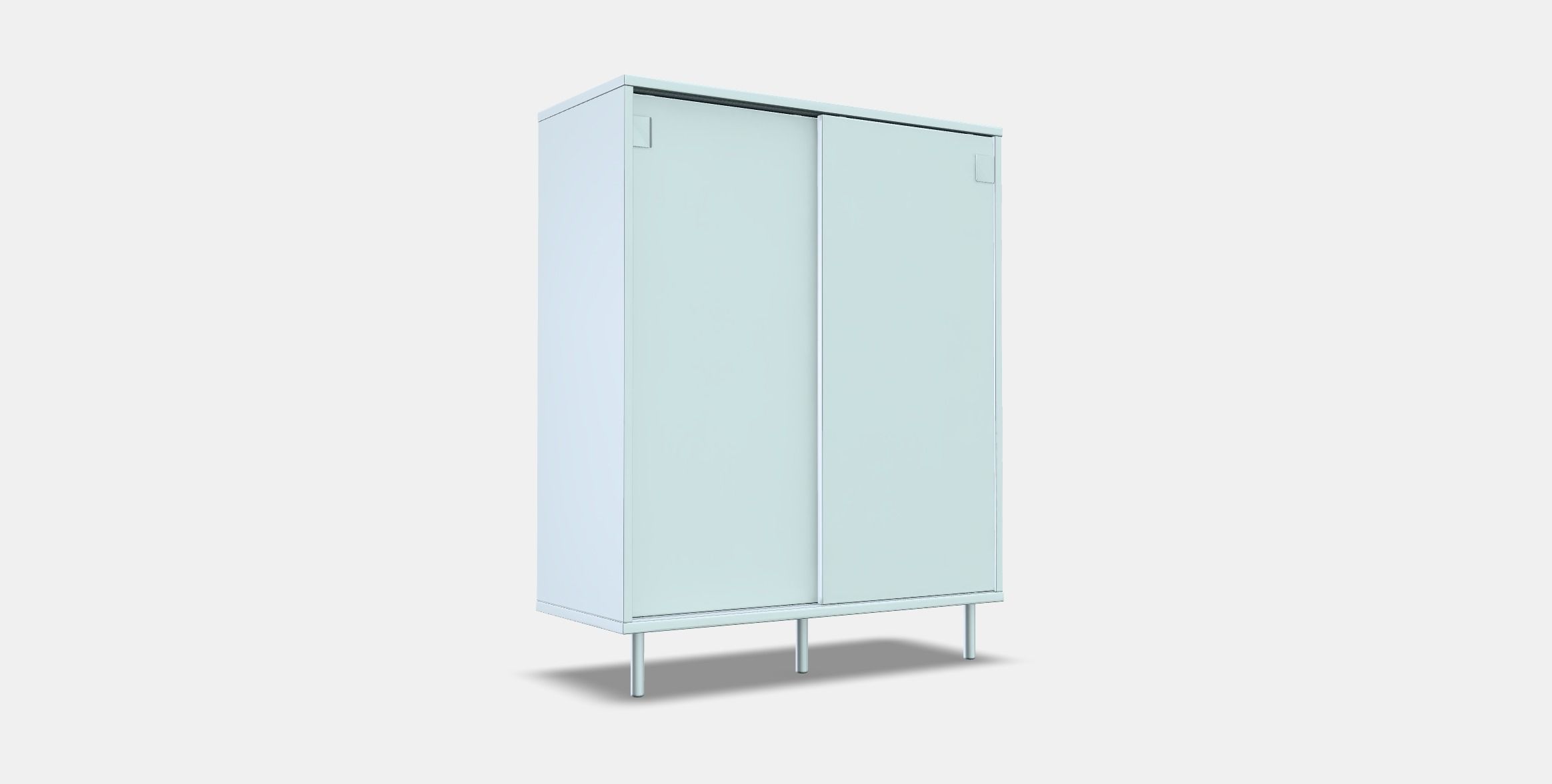 MACKAPAR Shoe cabinet-storage Low-poly 3D model_2