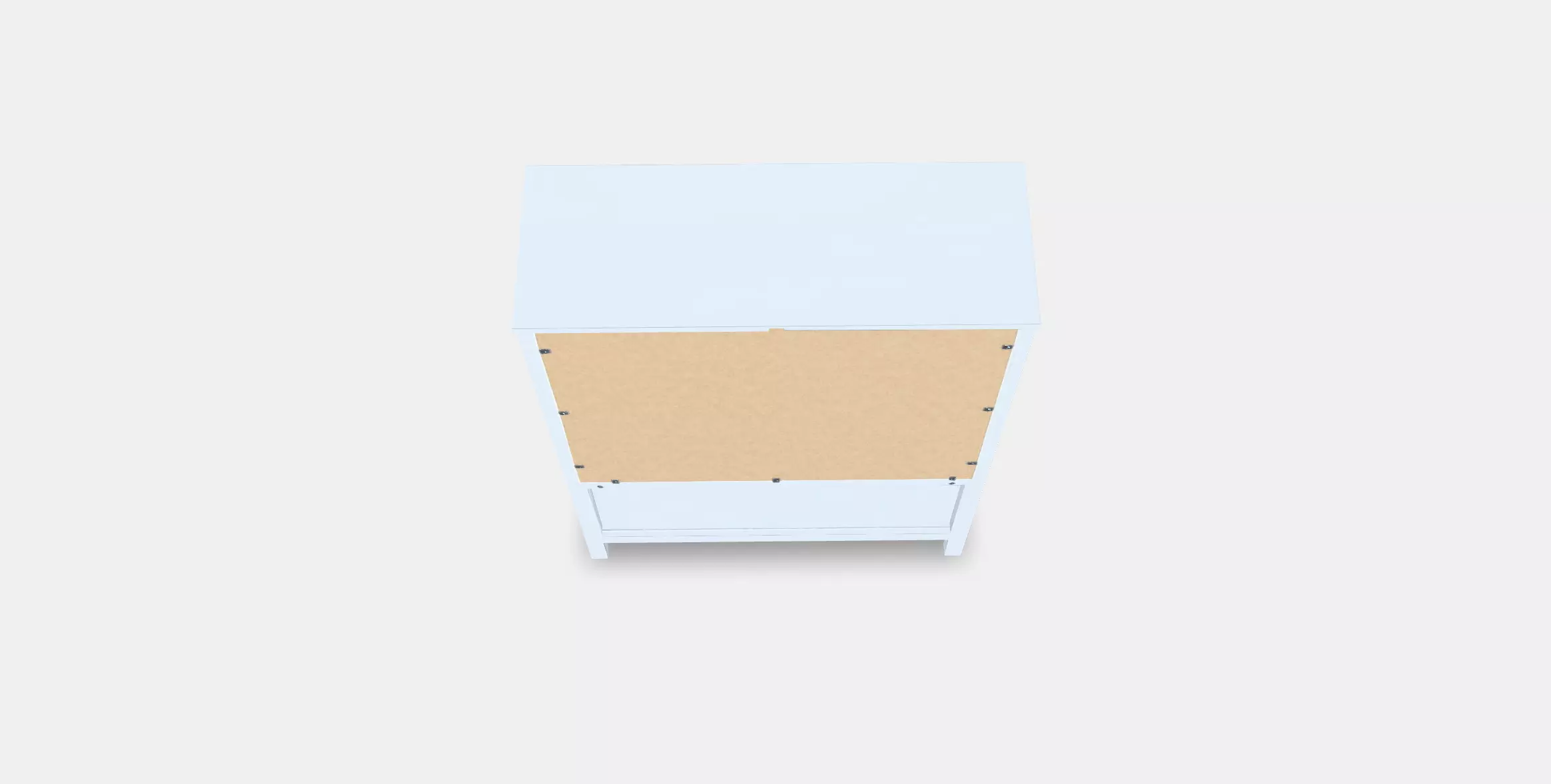 HEMNES Storage unit Low-poly 3D model