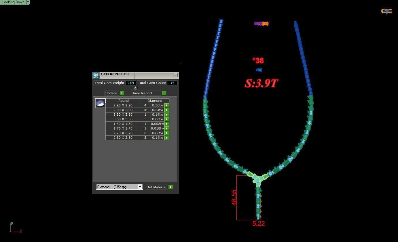 Necklace Snake 08 3D print model_1