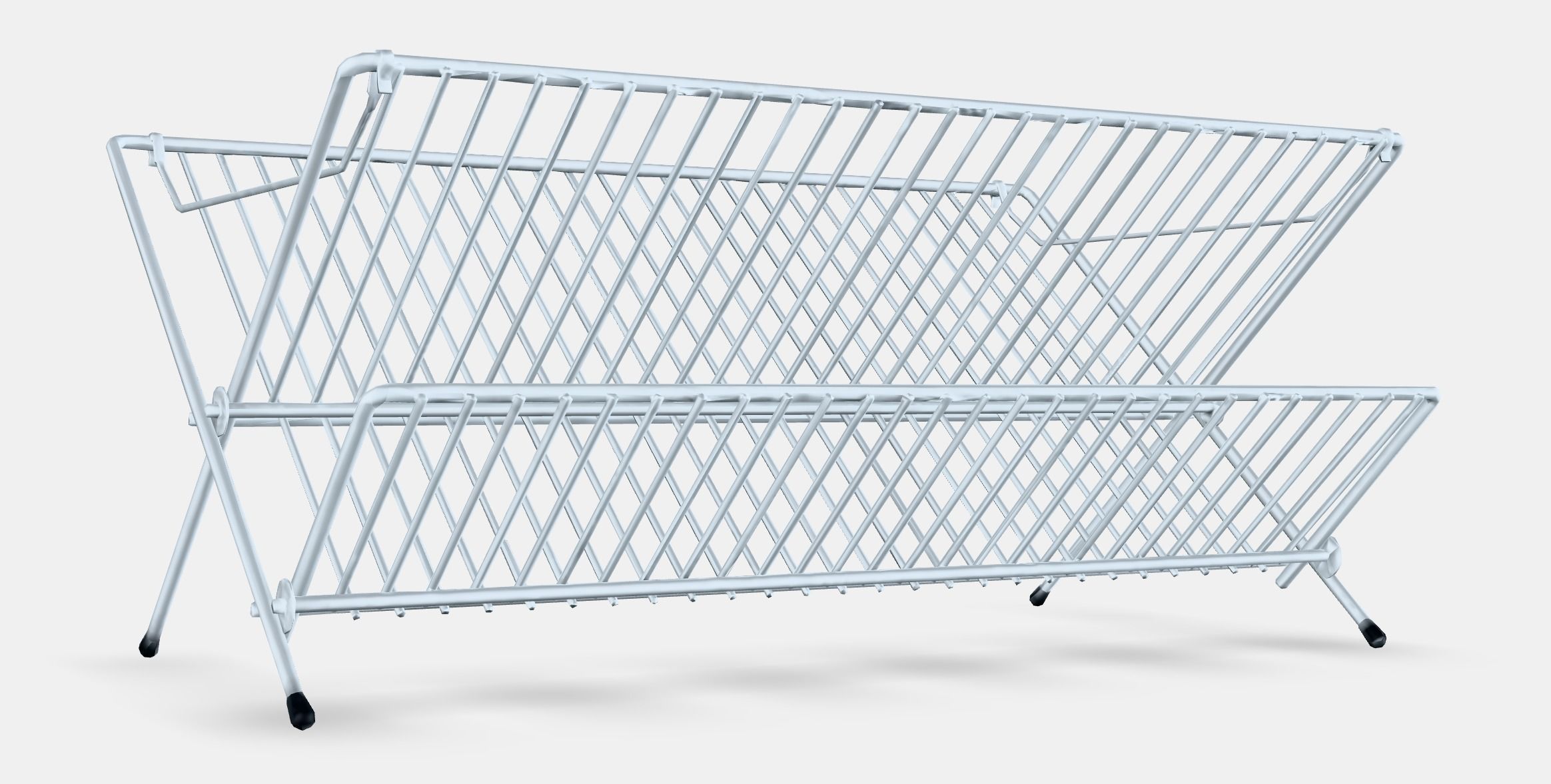 KVOT Dish drainer Low-poly 3D model_4