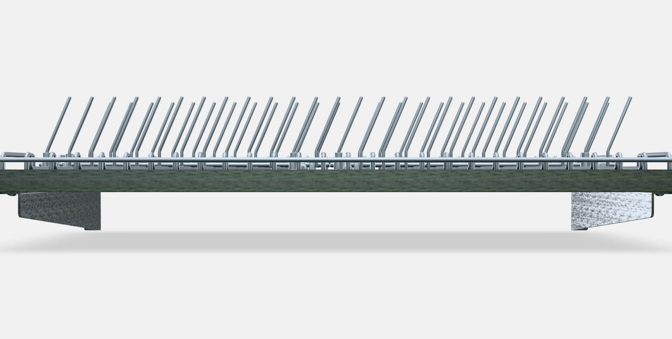 KUNGSFORS Dish drainer Low-poly 3D model_11