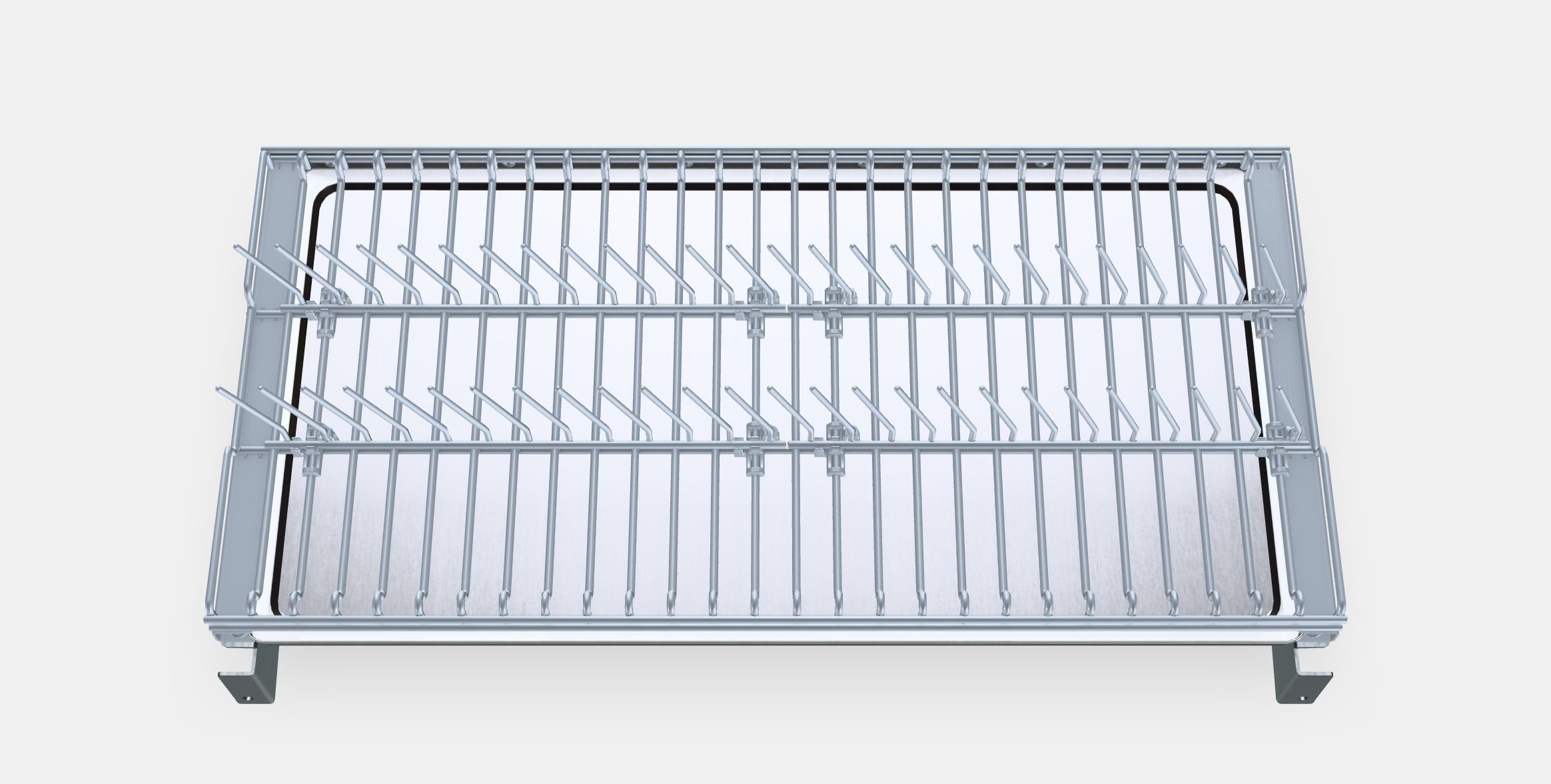 KUNGSFORS Dish drainer Low-poly 3D model_7