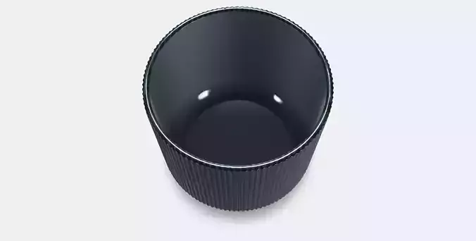 GRADVIS Plant pot Low-poly 3D model