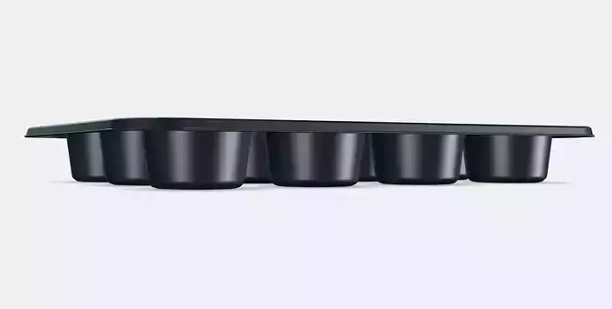MANTAGG Muffin tin Low-poly 3D model