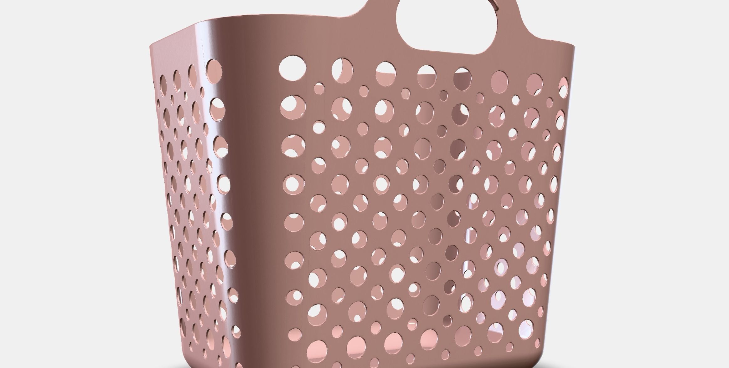 SLIBB Flexible laundry basket 1 Low-poly 3D model_8