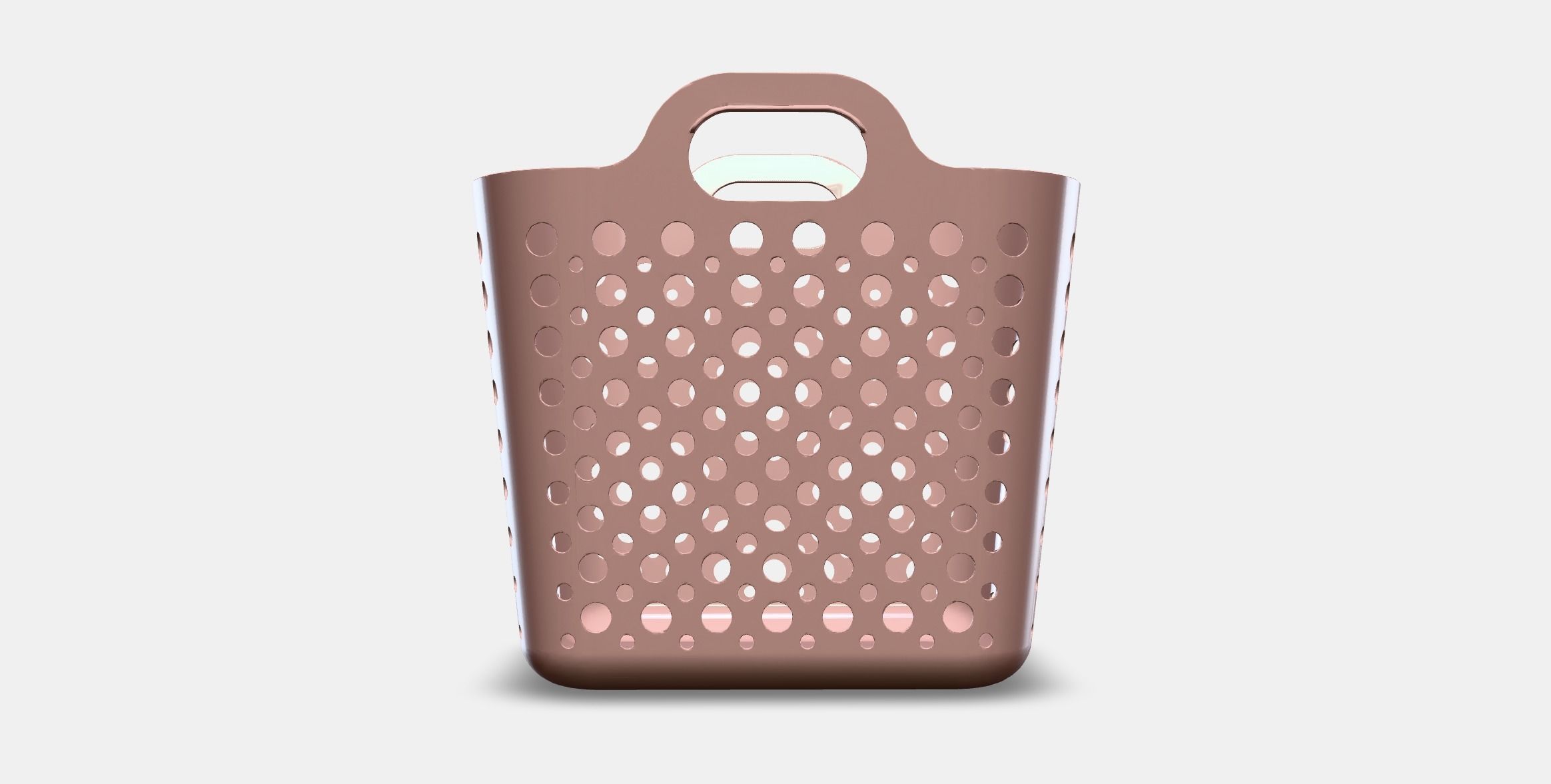 SLIBB Flexible laundry basket 1 Low-poly 3D model_14