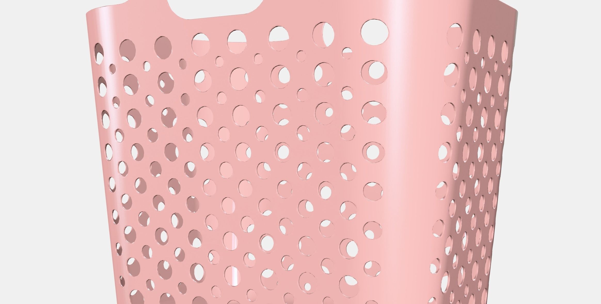 SLIBB Flexible laundry basket 1 Low-poly 3D model_9