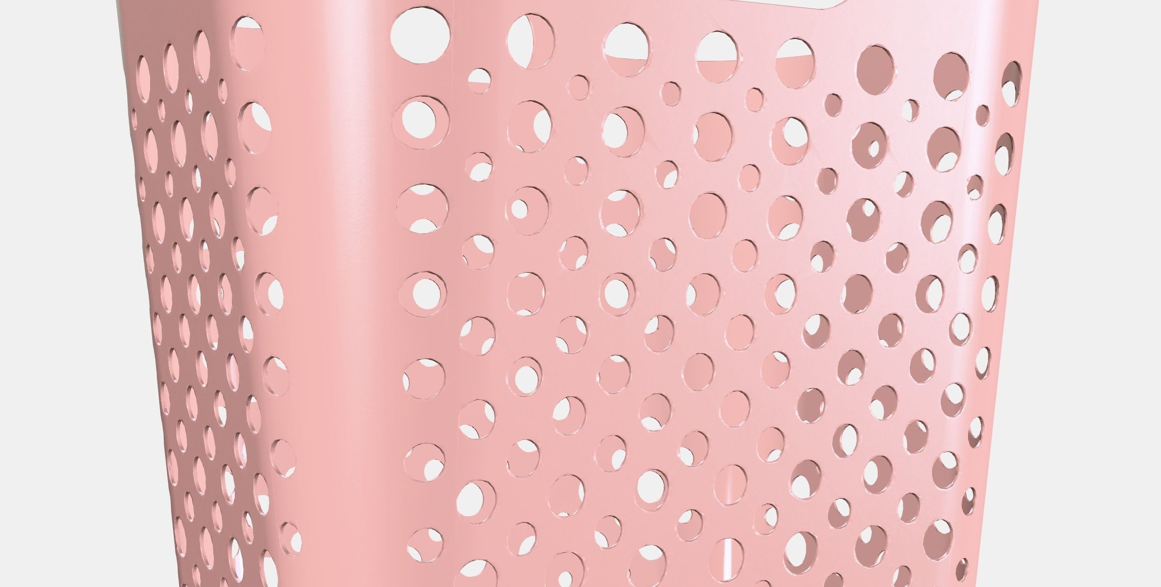 SLIBB Flexible laundry basket 1 Low-poly 3D model_5