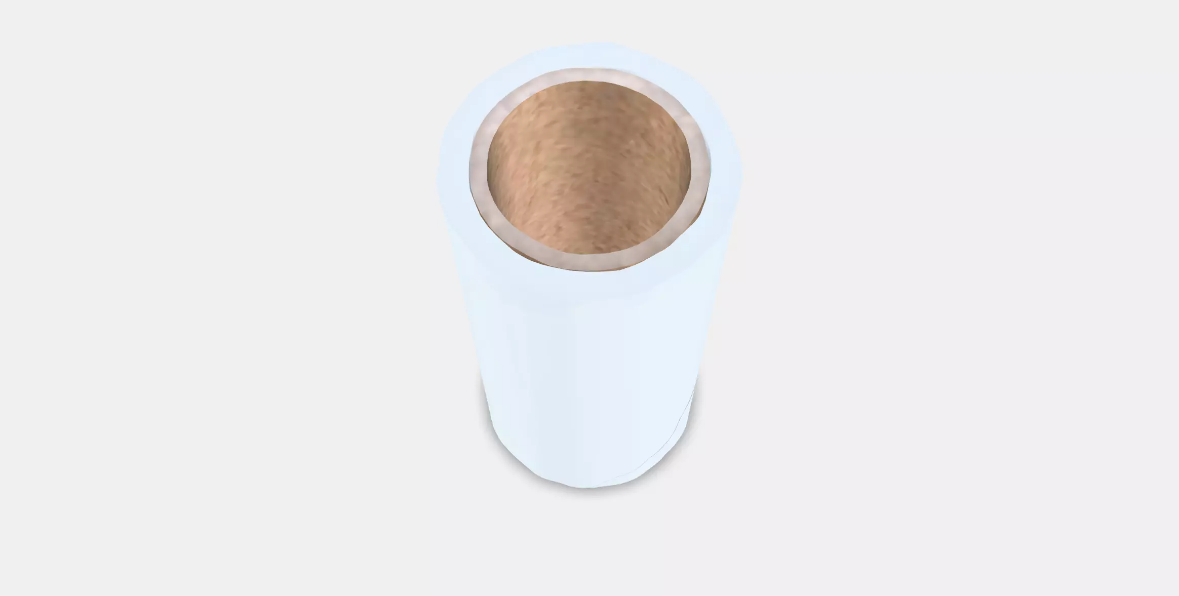 BASTIS Lint roller refill Low-poly 3D model