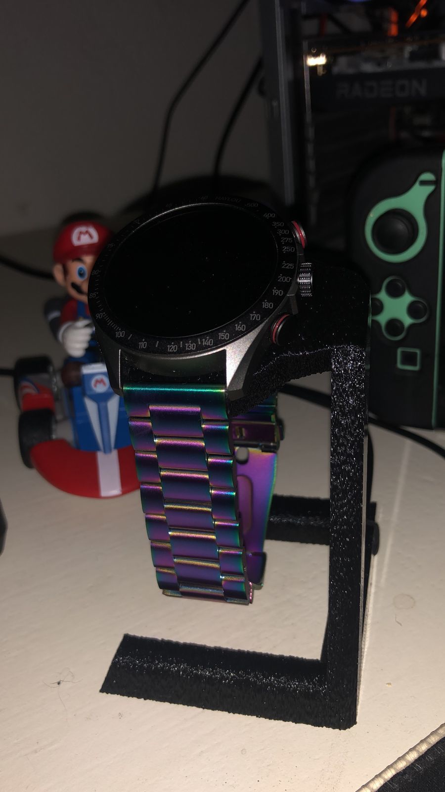 BASE DE CARGA HAYLOU SOLAR PRO SMARTWATCH 3D print model_3