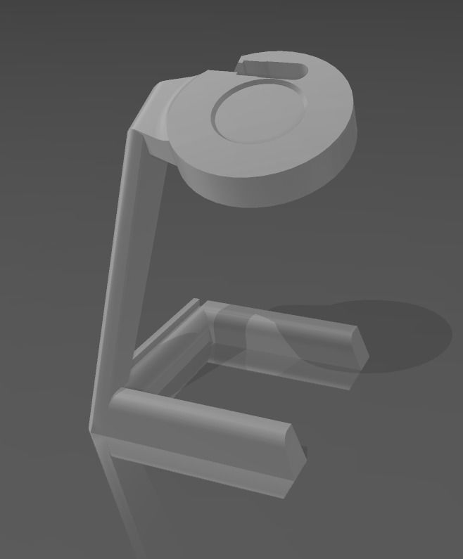 BASE DE CARGA HAYLOU SOLAR PRO SMARTWATCH 3D print model_1