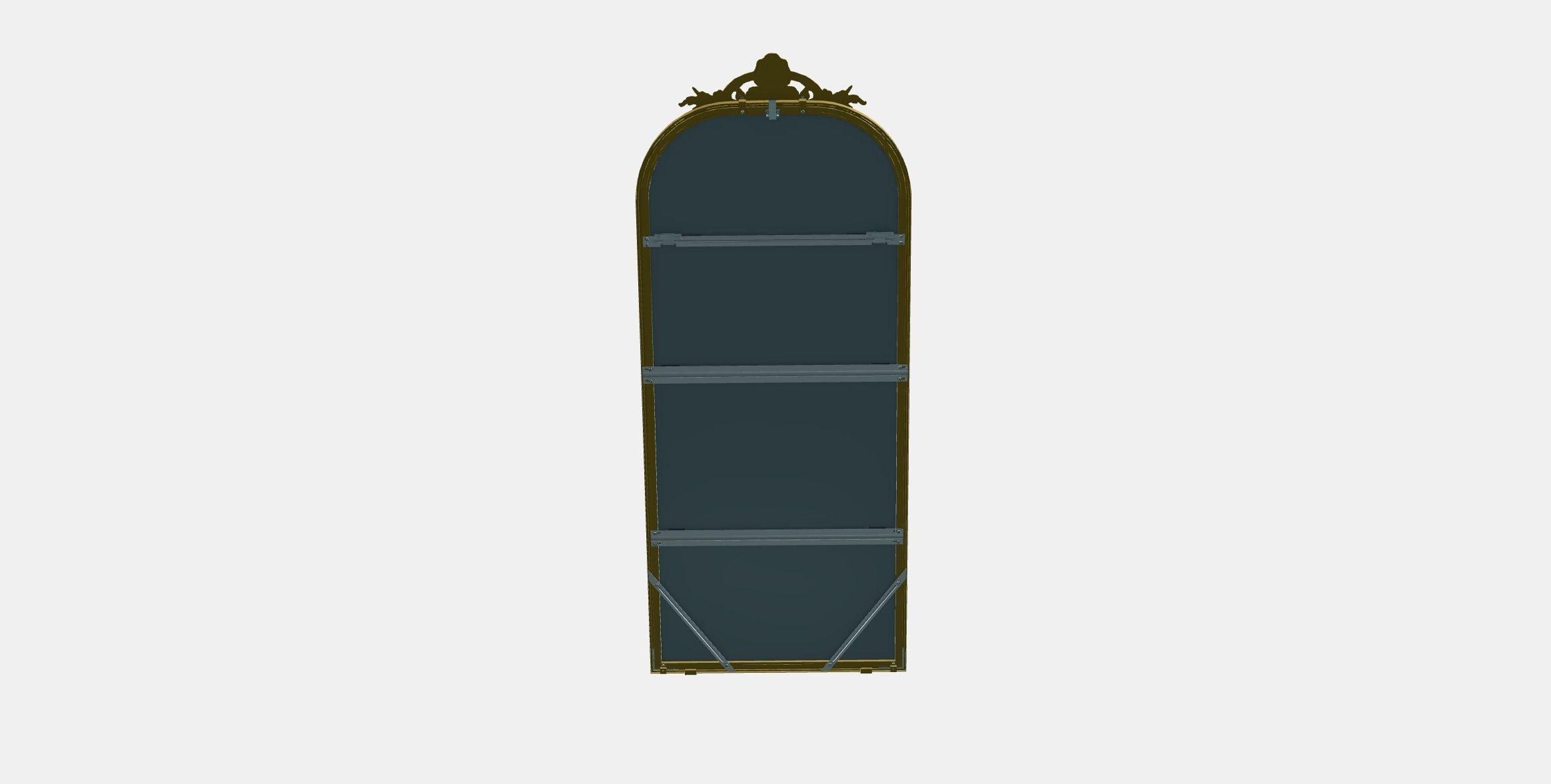 RAMEBO Mirror Low-poly 3D model_7