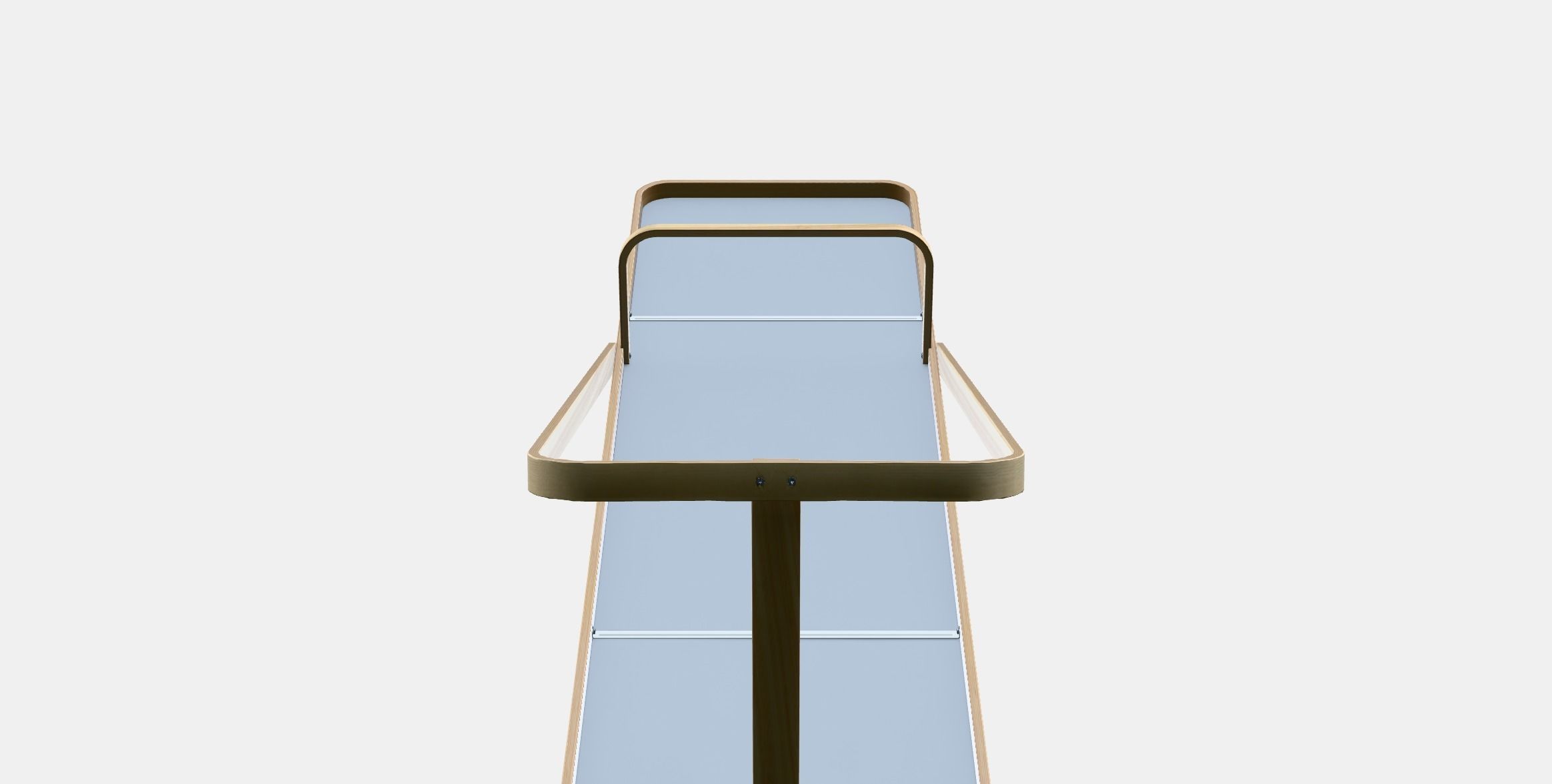 IKORNNES Standing mirror Low-poly 3D model_12