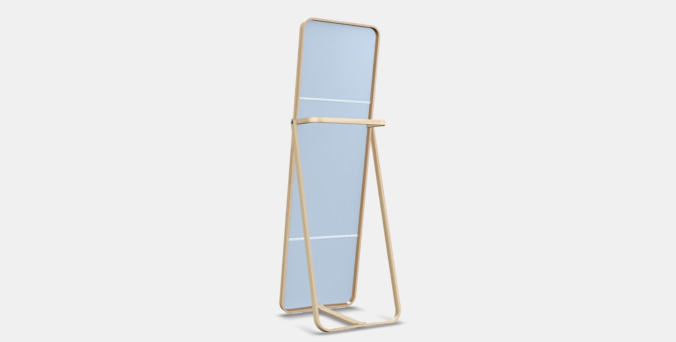 IKORNNES Standing mirror Low-poly 3D model_16