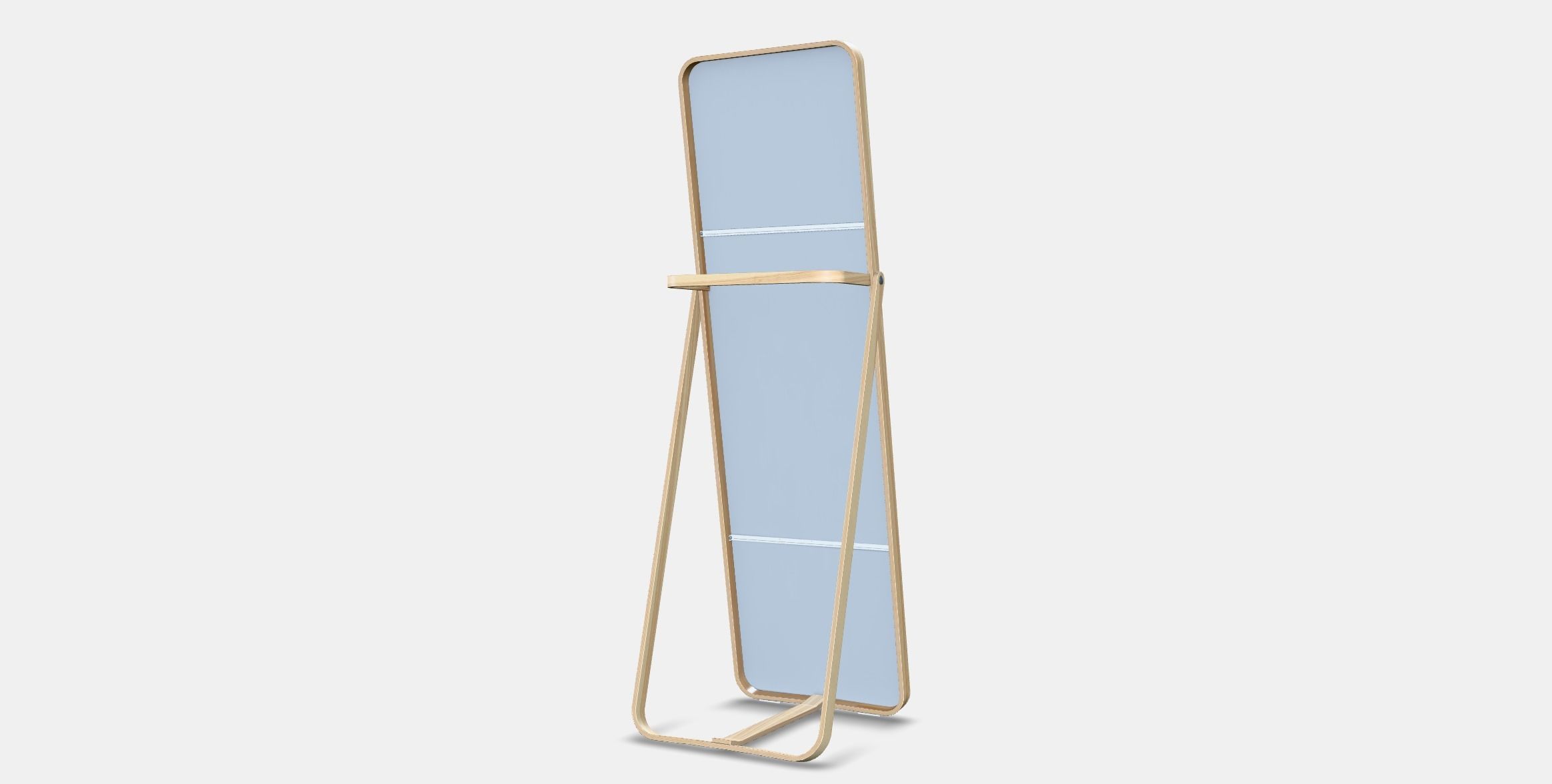 IKORNNES Standing mirror Low-poly 3D model_13