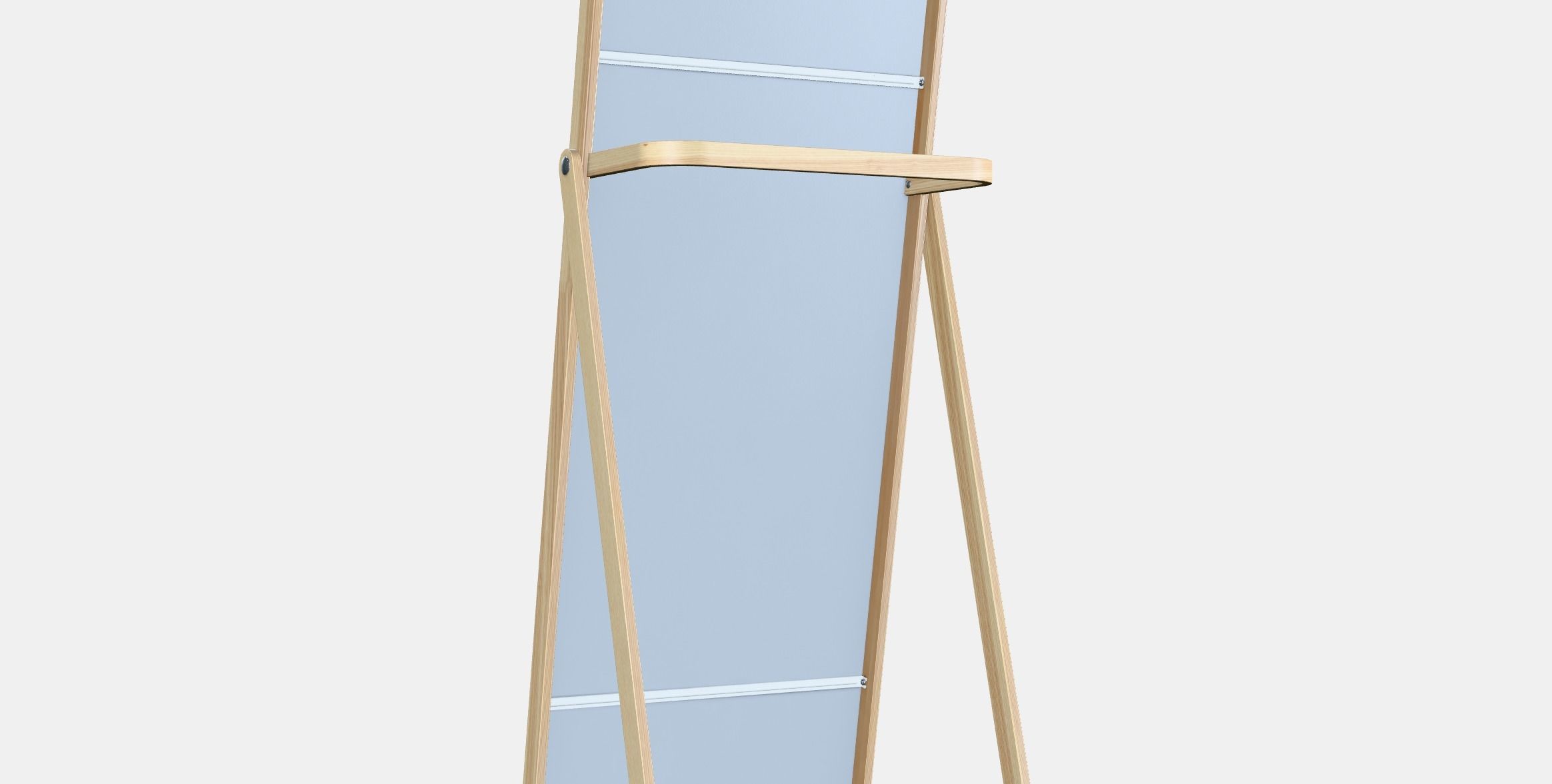 IKORNNES Standing mirror Low-poly 3D model_4