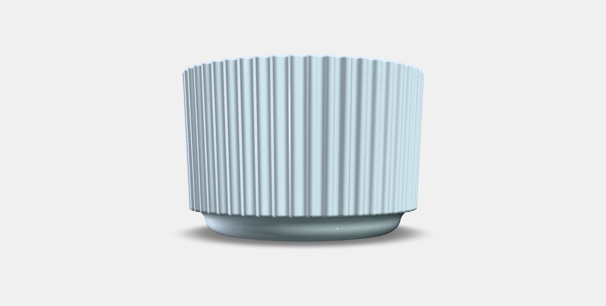 FINSMAK Tealight holder Low-poly 3D model_3