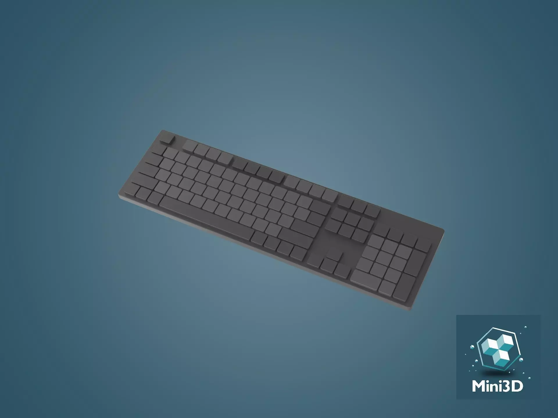 Keyboard 3D model