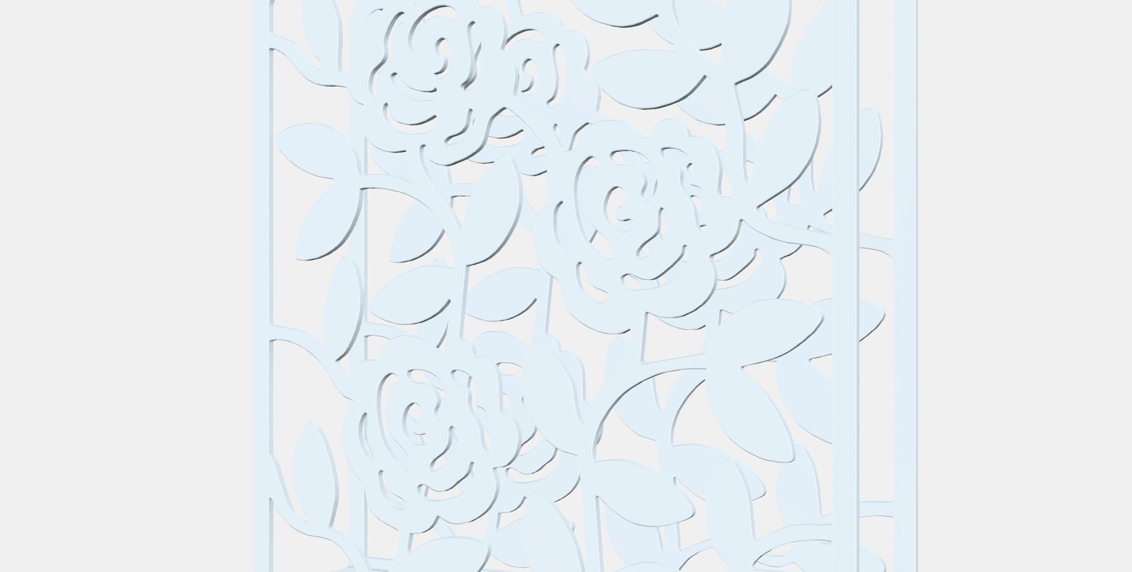 Equilateral napkin holder Low-poly 3D model_5