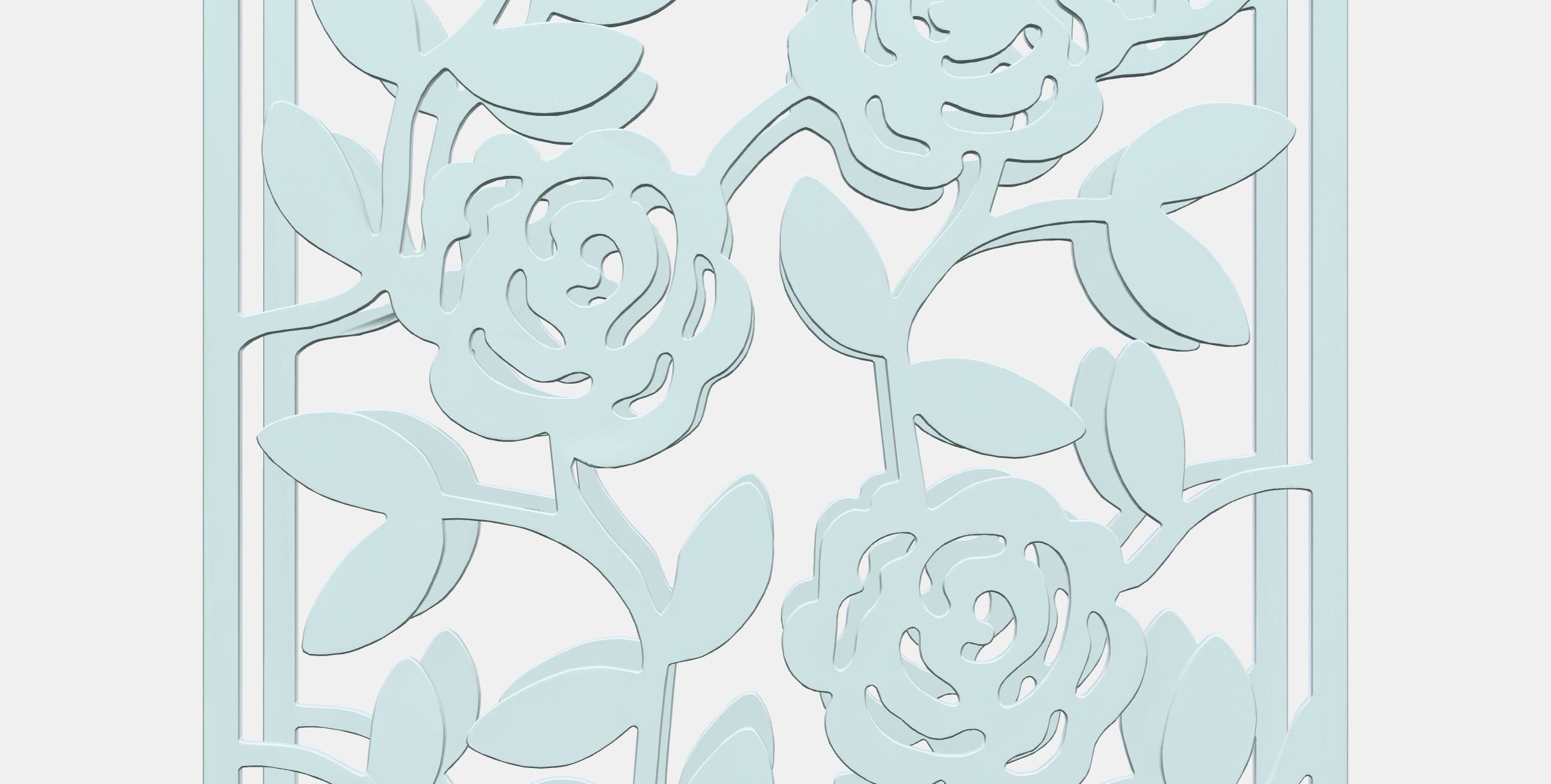 Equilateral napkin holder Low-poly 3D model_11