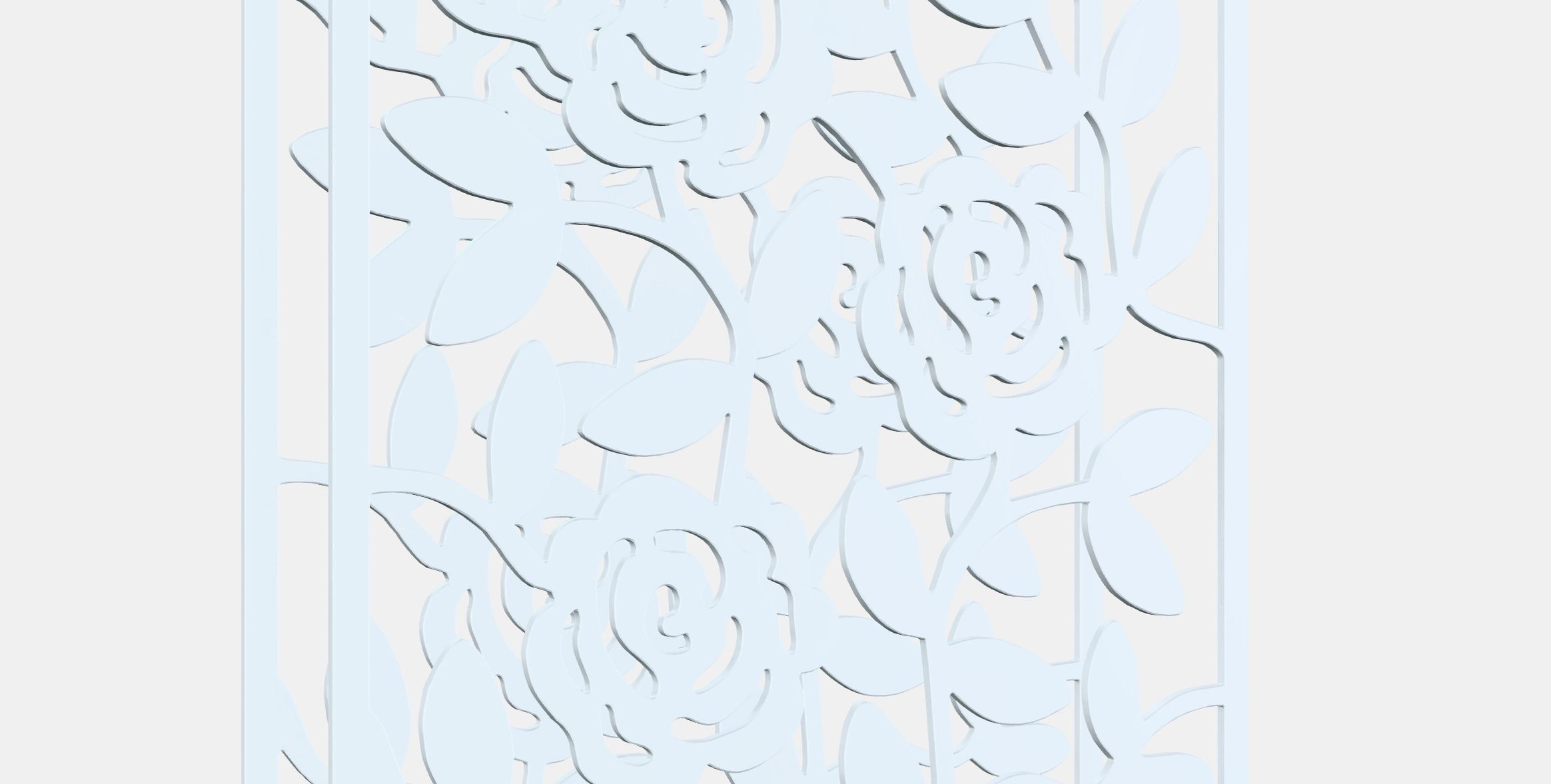 Equilateral napkin holder Low-poly 3D model_3