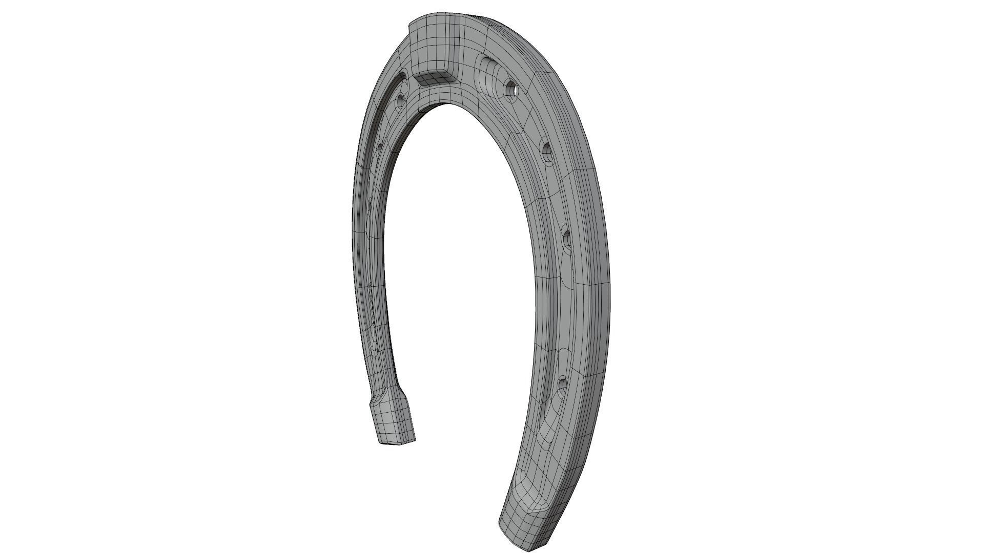 Horse Shoe 3D model_11