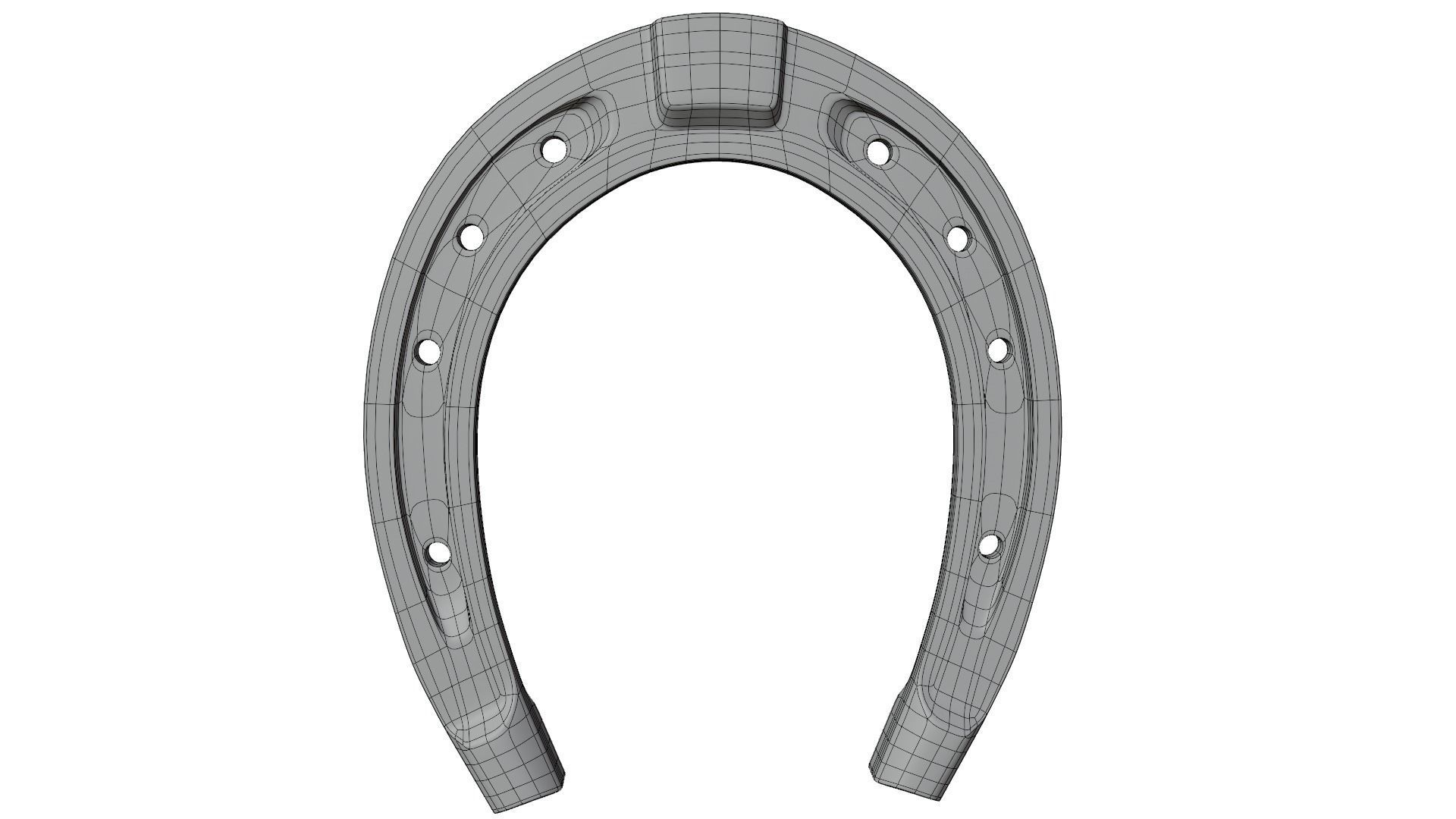 Horse Shoe 3D model_10