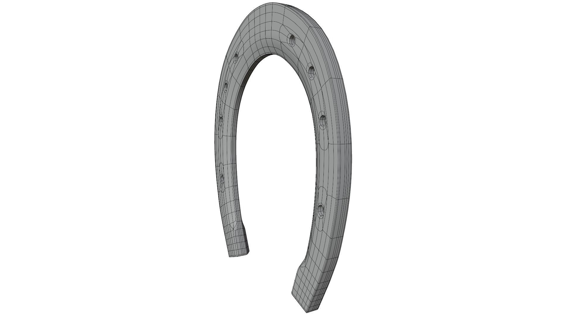Horse Shoe 3D model_15